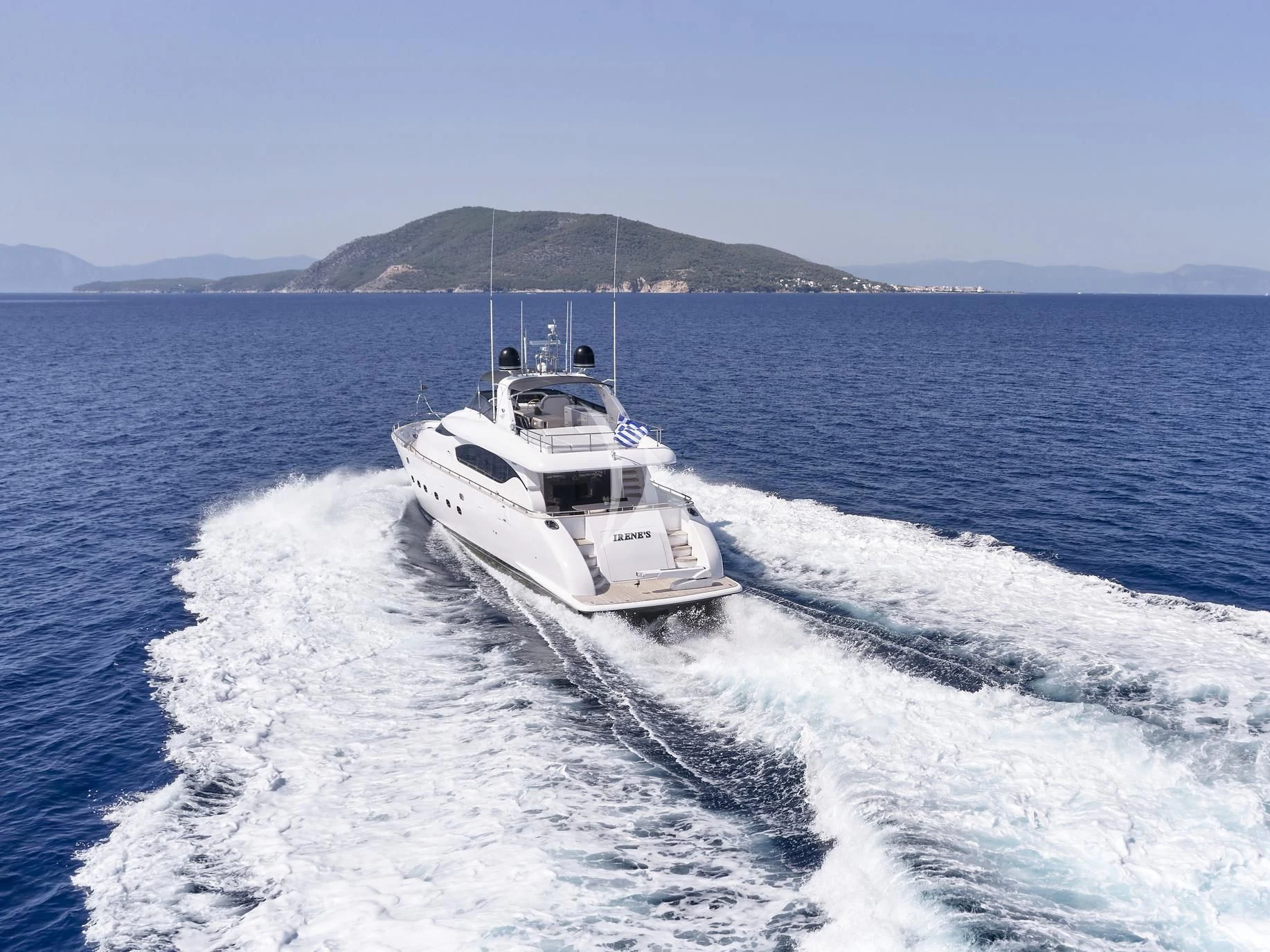 a boat on the water aboard IRENE'S Yacht for Sale