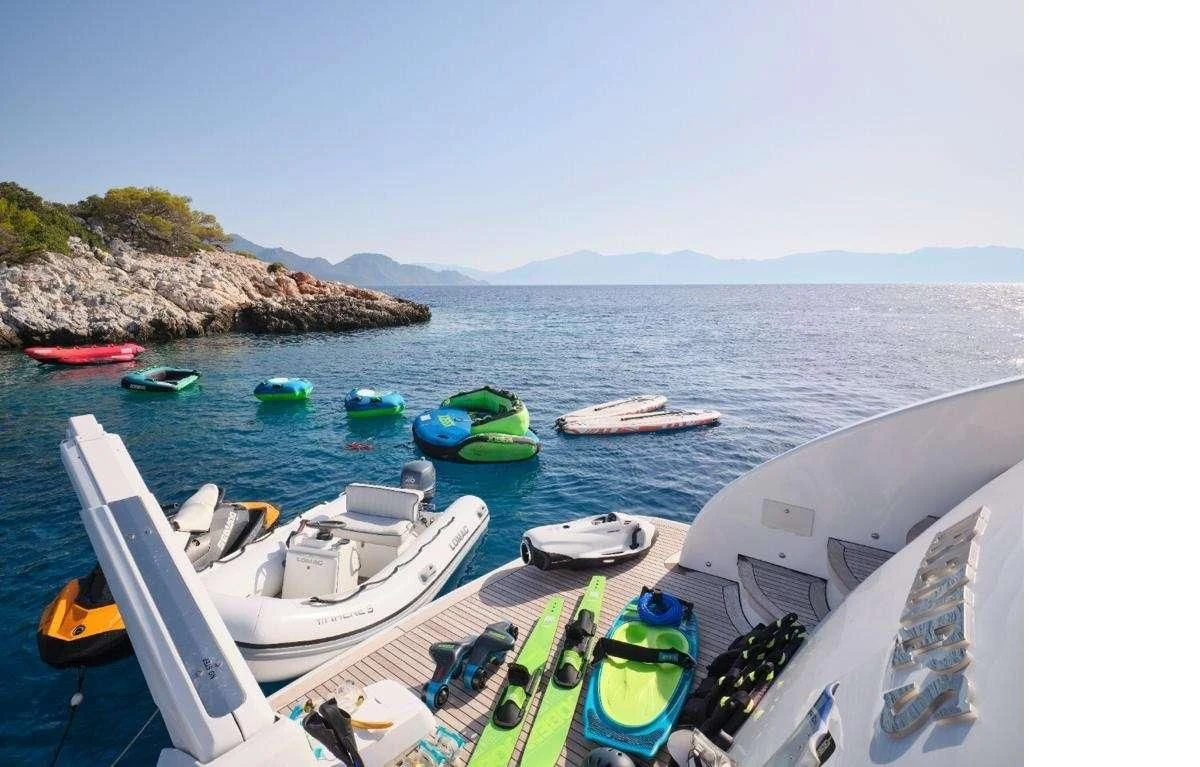 boats on the water aboard IRENE'S Yacht for Sale