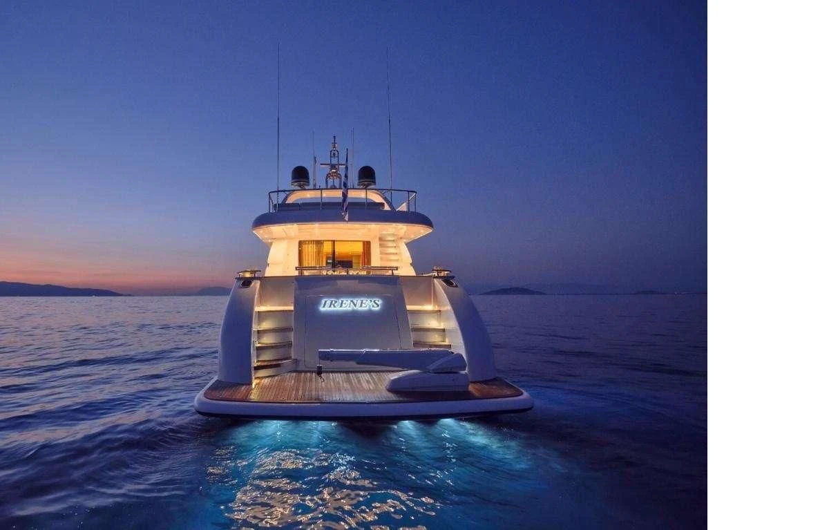 a boat in the water aboard IRENE'S Yacht for Sale