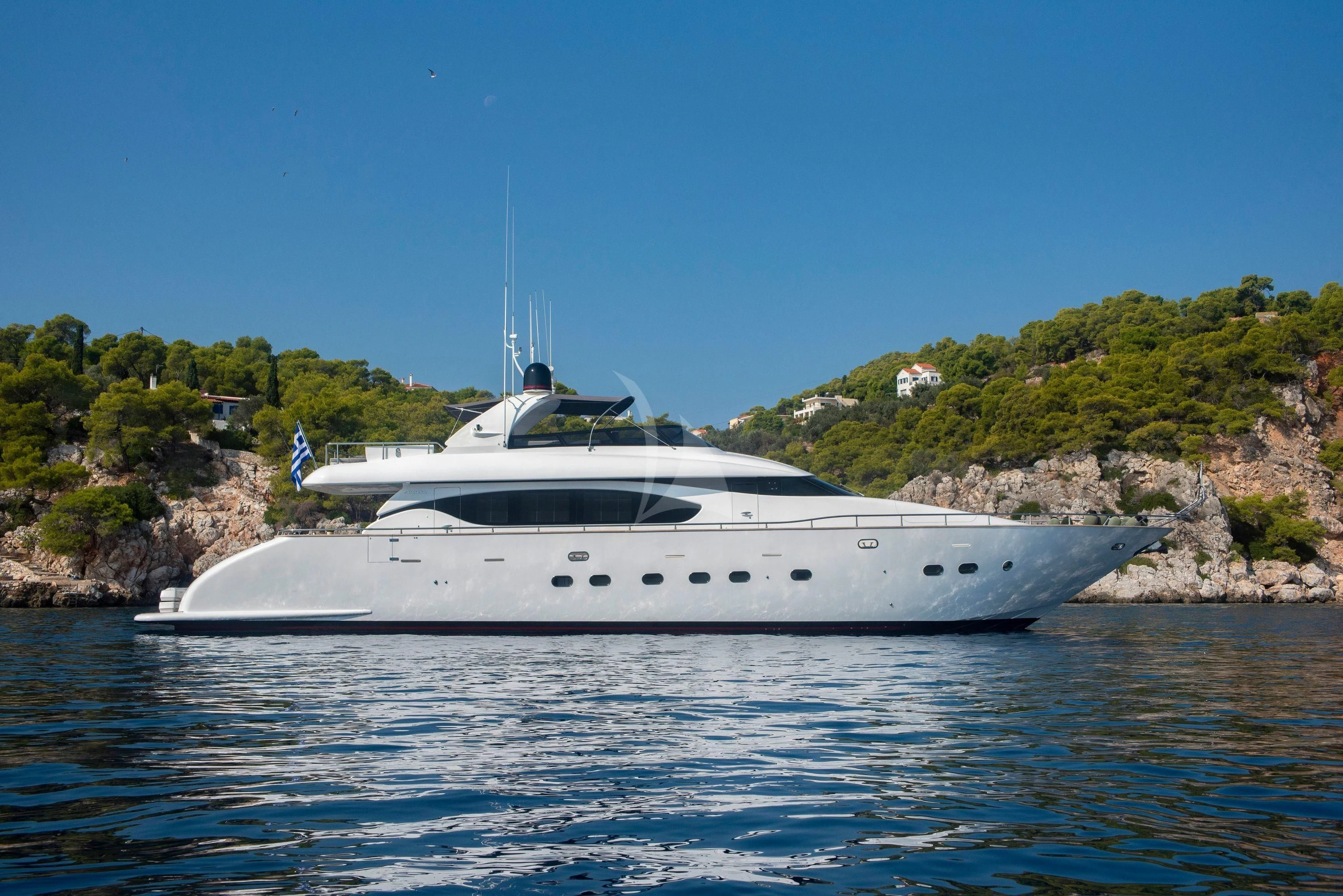 a boat on the water aboard IRENE'S Yacht for Sale