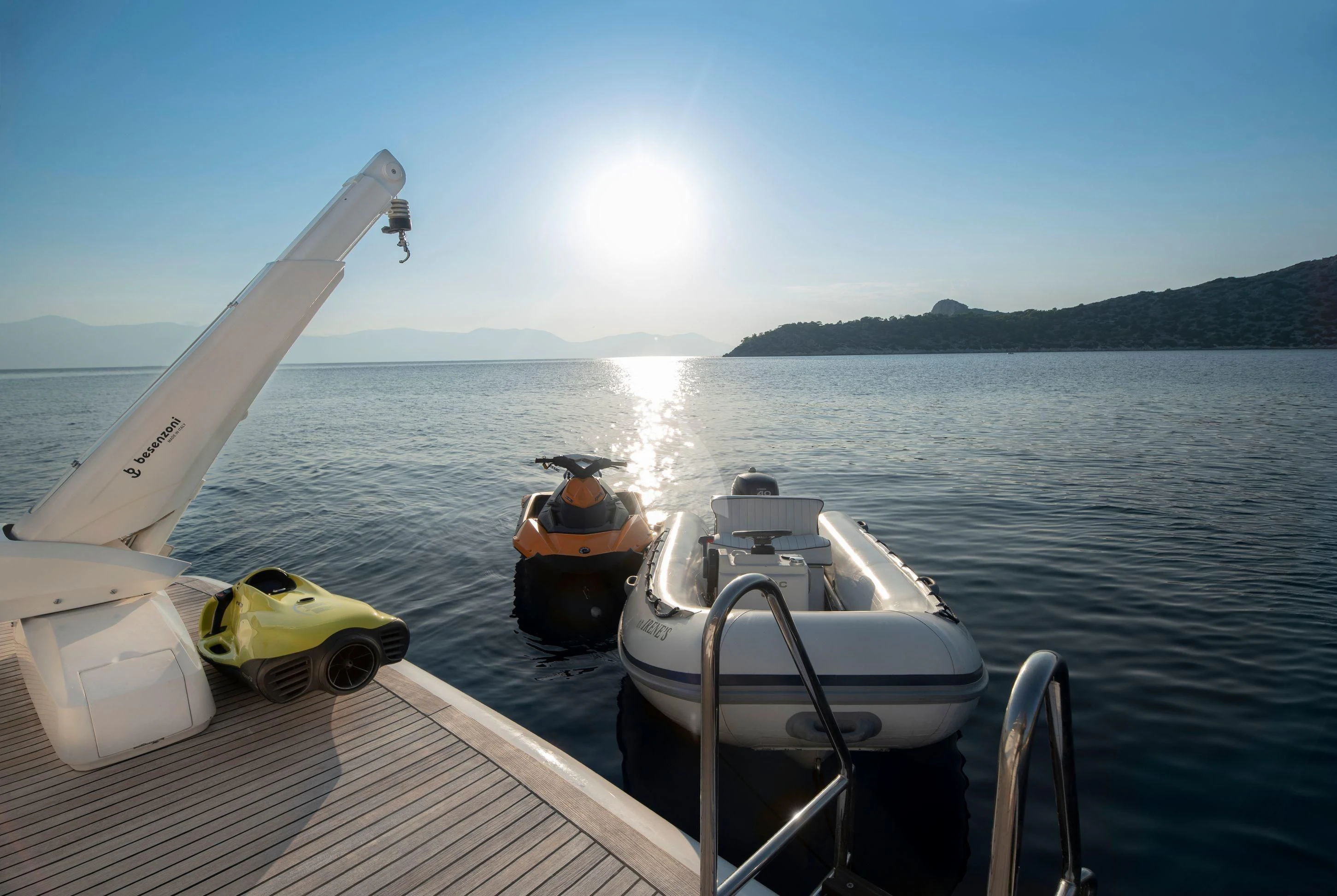 a boat on the water aboard IRENE'S Yacht for Sale