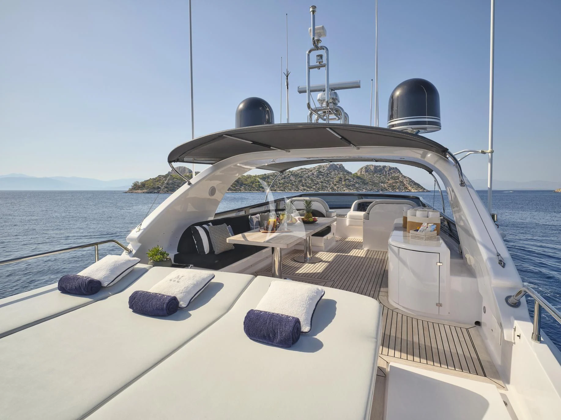 a boat on the water aboard IRENE'S Yacht for Sale