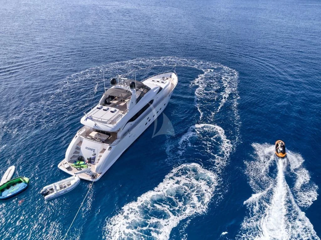 a boat in the water aboard IRENE'S Yacht for Sale