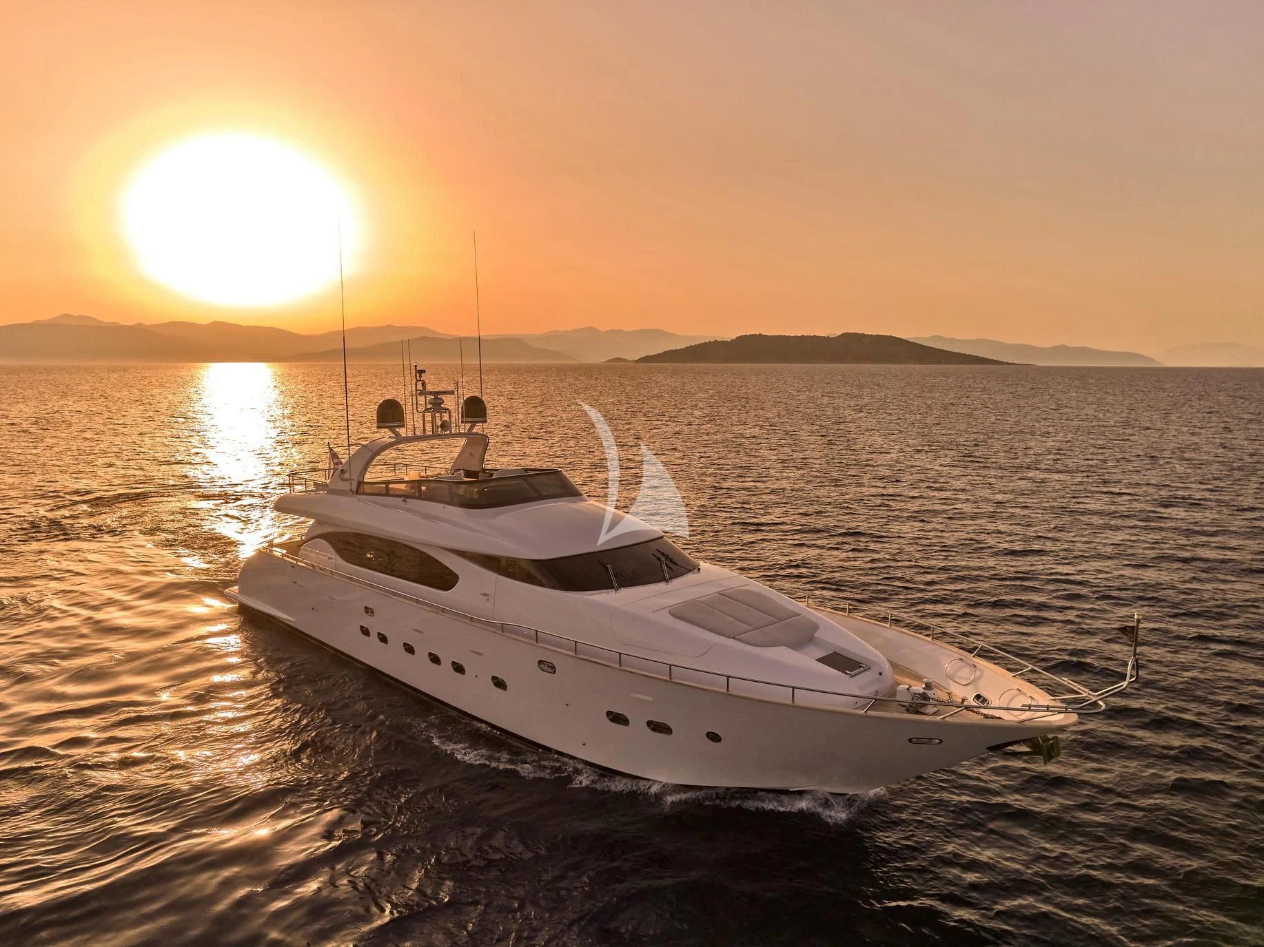 a boat on the water aboard IRENE'S Yacht for Sale