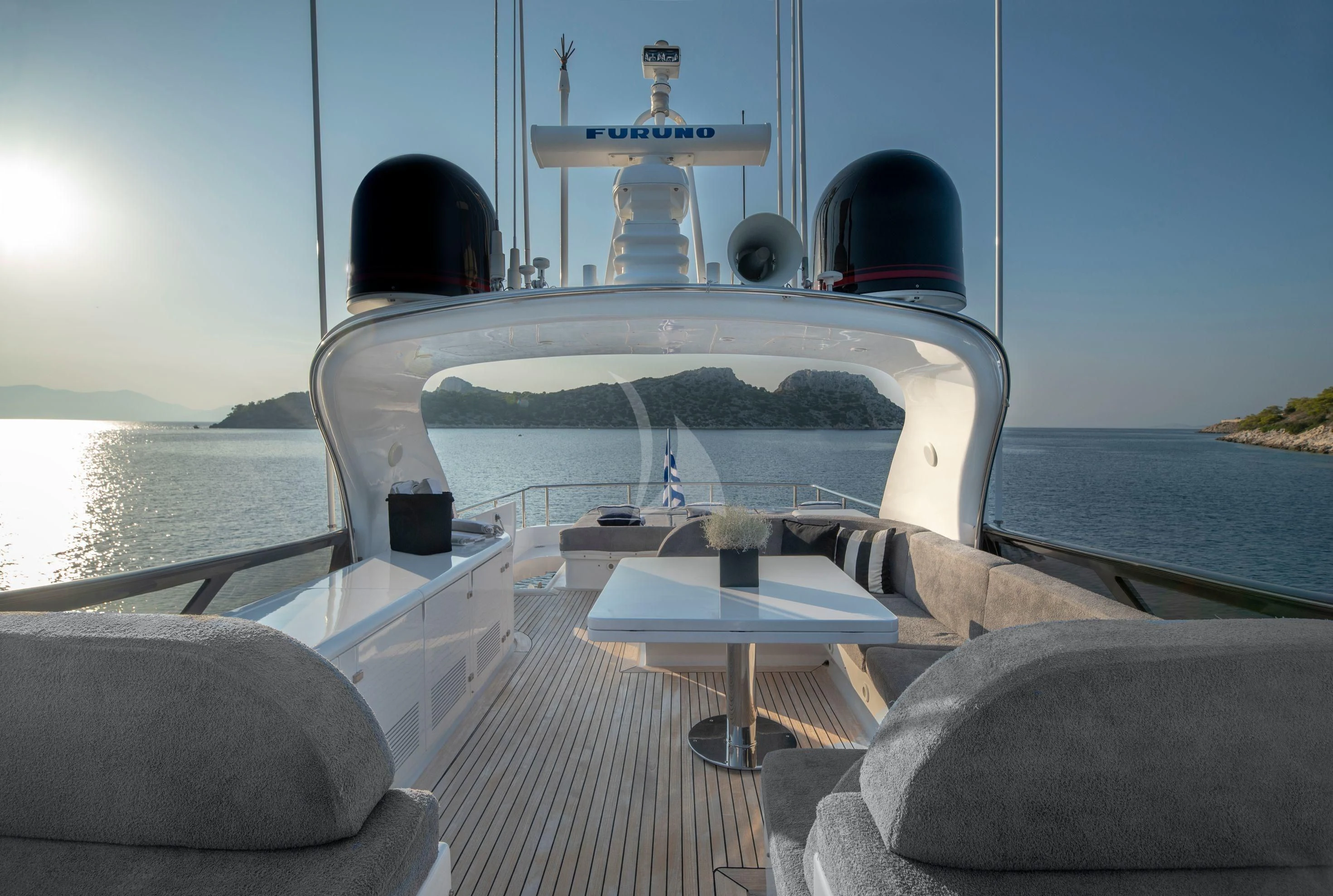 a boat on the water aboard IRENE'S Yacht for Sale