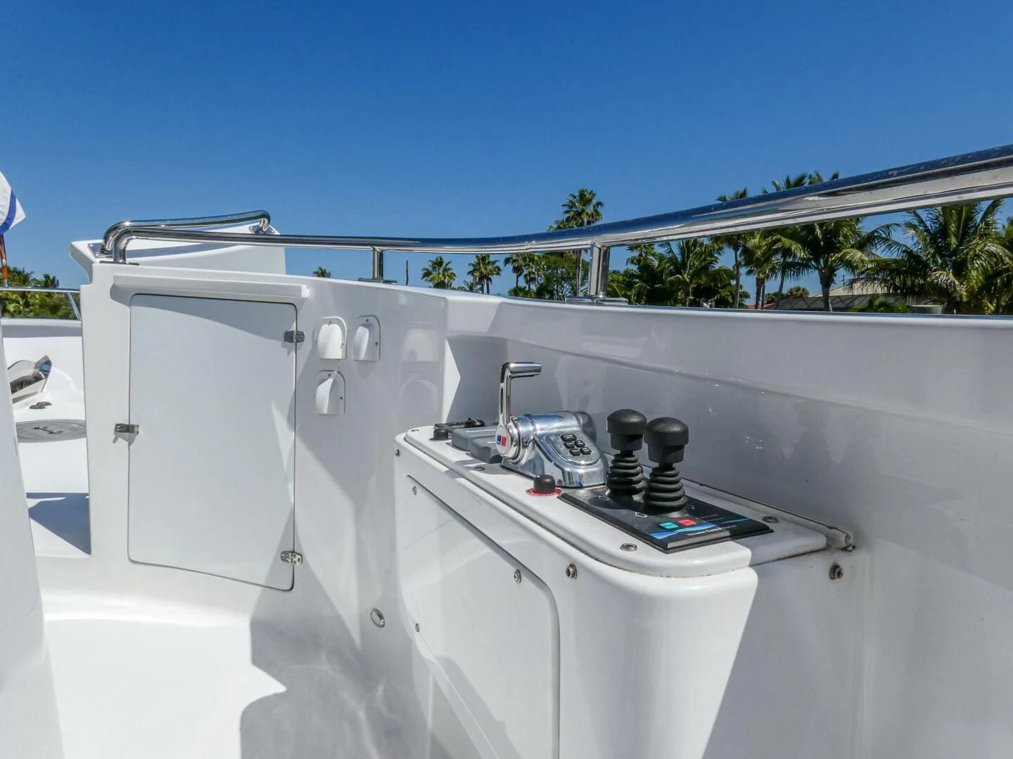 a close-up of a machine aboard IIWII Yacht for Sale