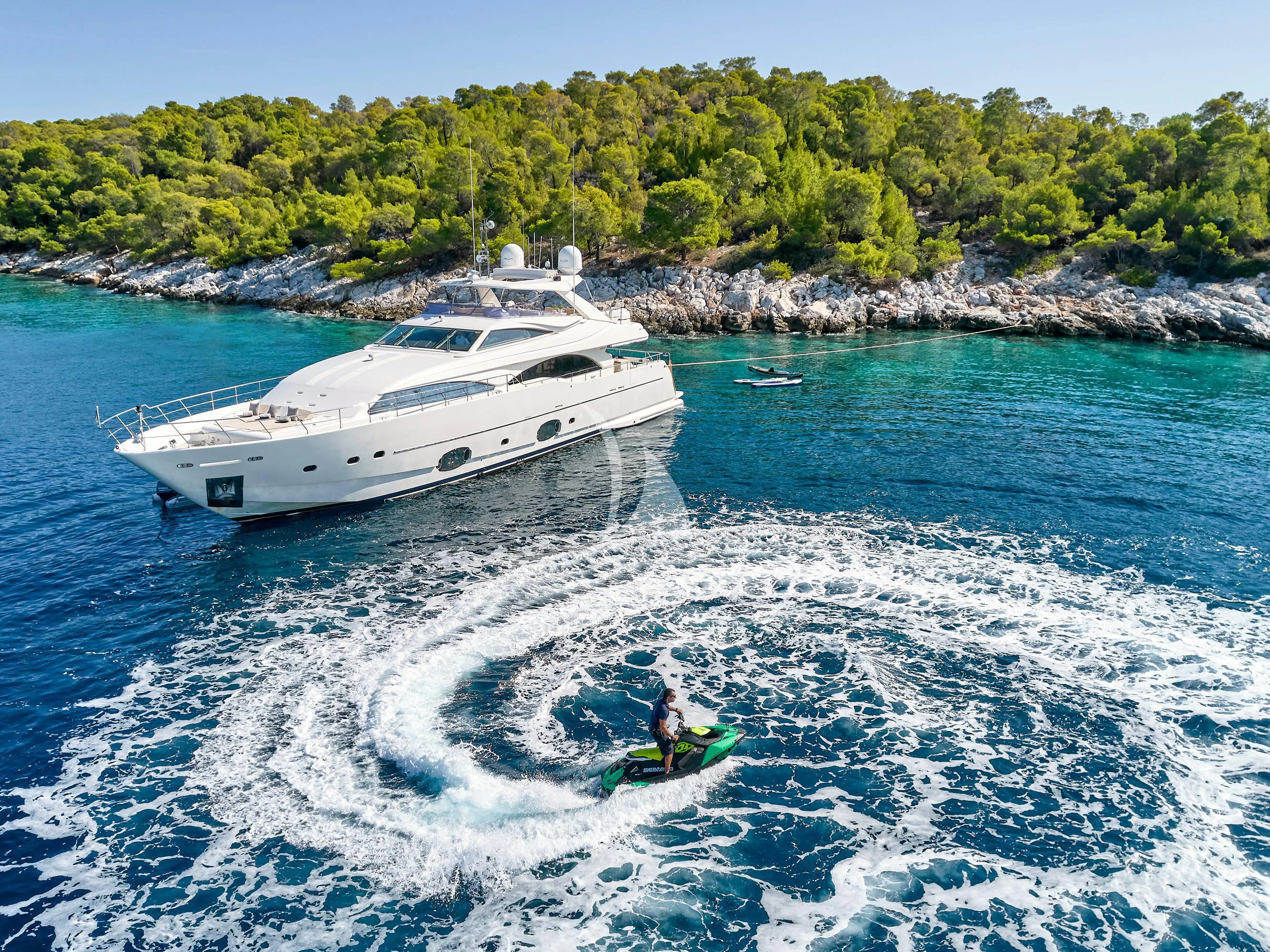 a boat on the water aboard PAREAKKI Yacht for Sale