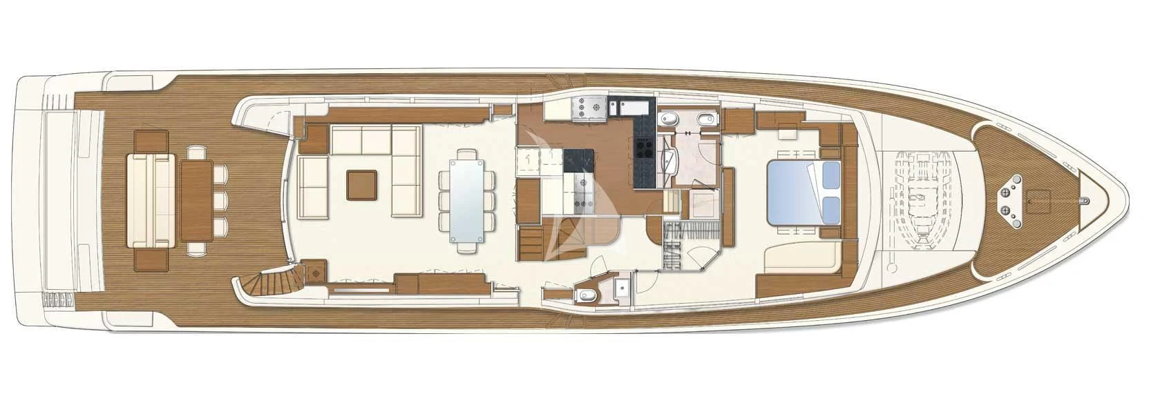 diagram aboard PAREAKKI Yacht for Sale
