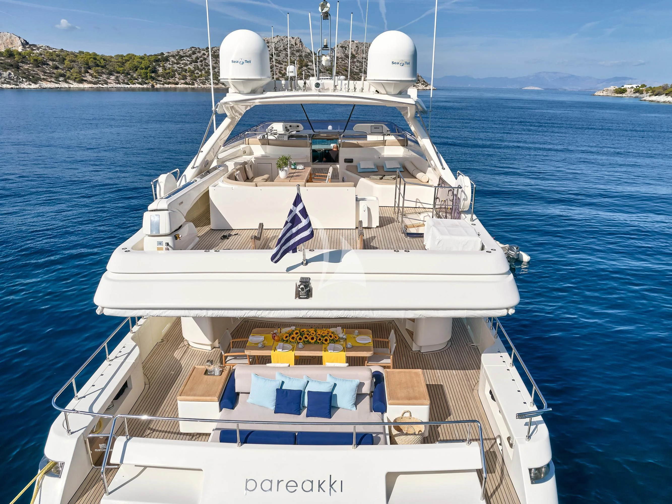 a boat on the water aboard PAREAKKI Yacht for Sale