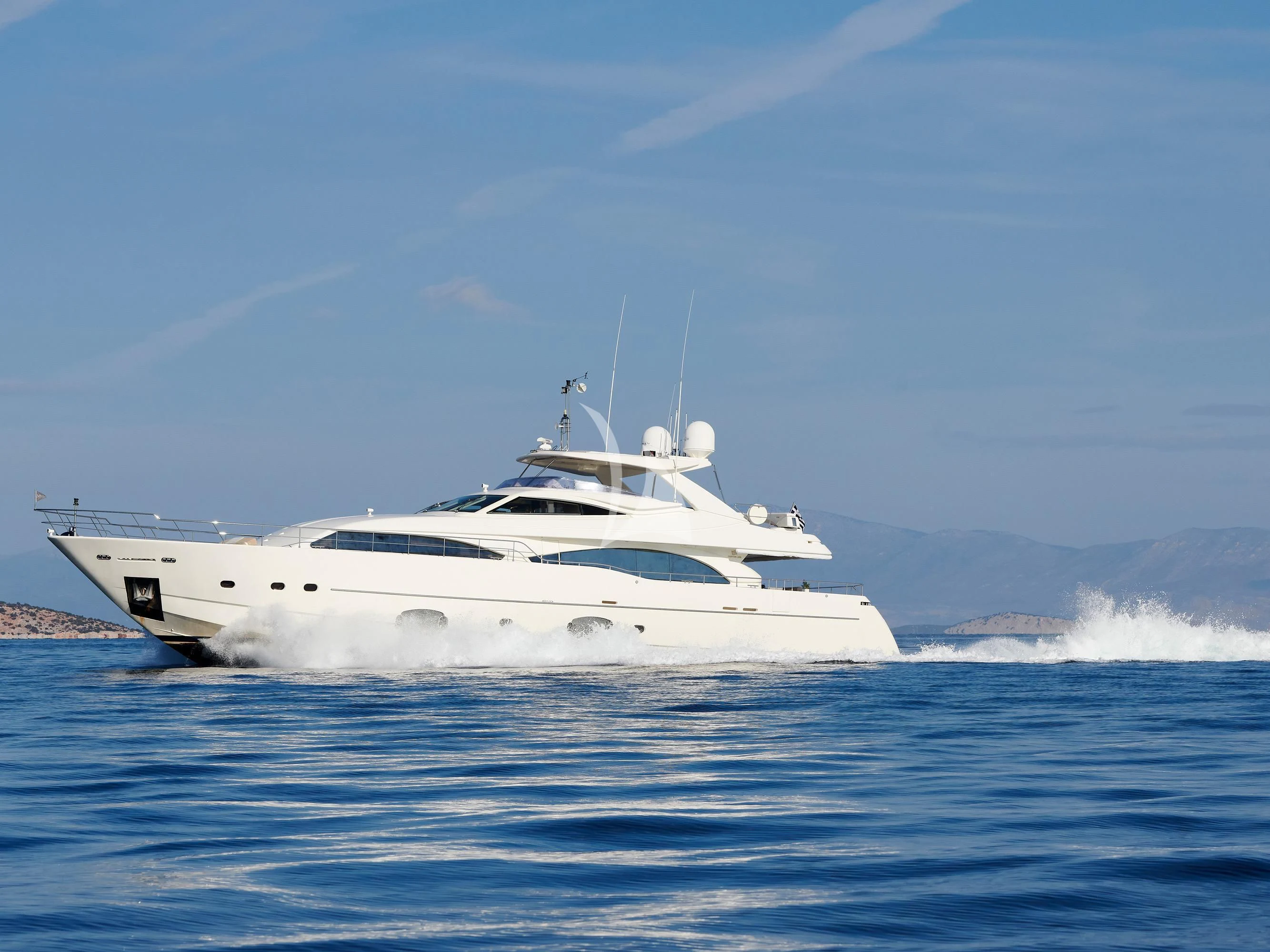 a white yacht on the water aboard PAREAKKI Yacht for Sale