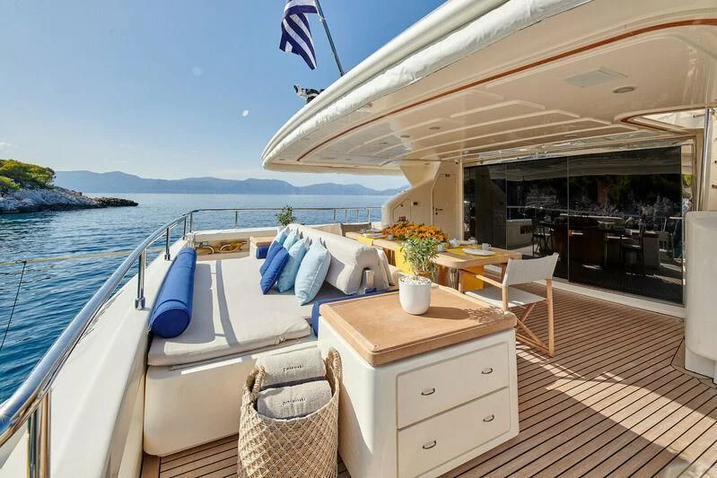 a boat on the water aboard PAREAKKI Yacht for Sale