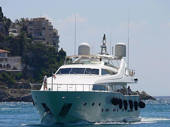 a boat on the water aboard TWO KAY Yacht for Sale