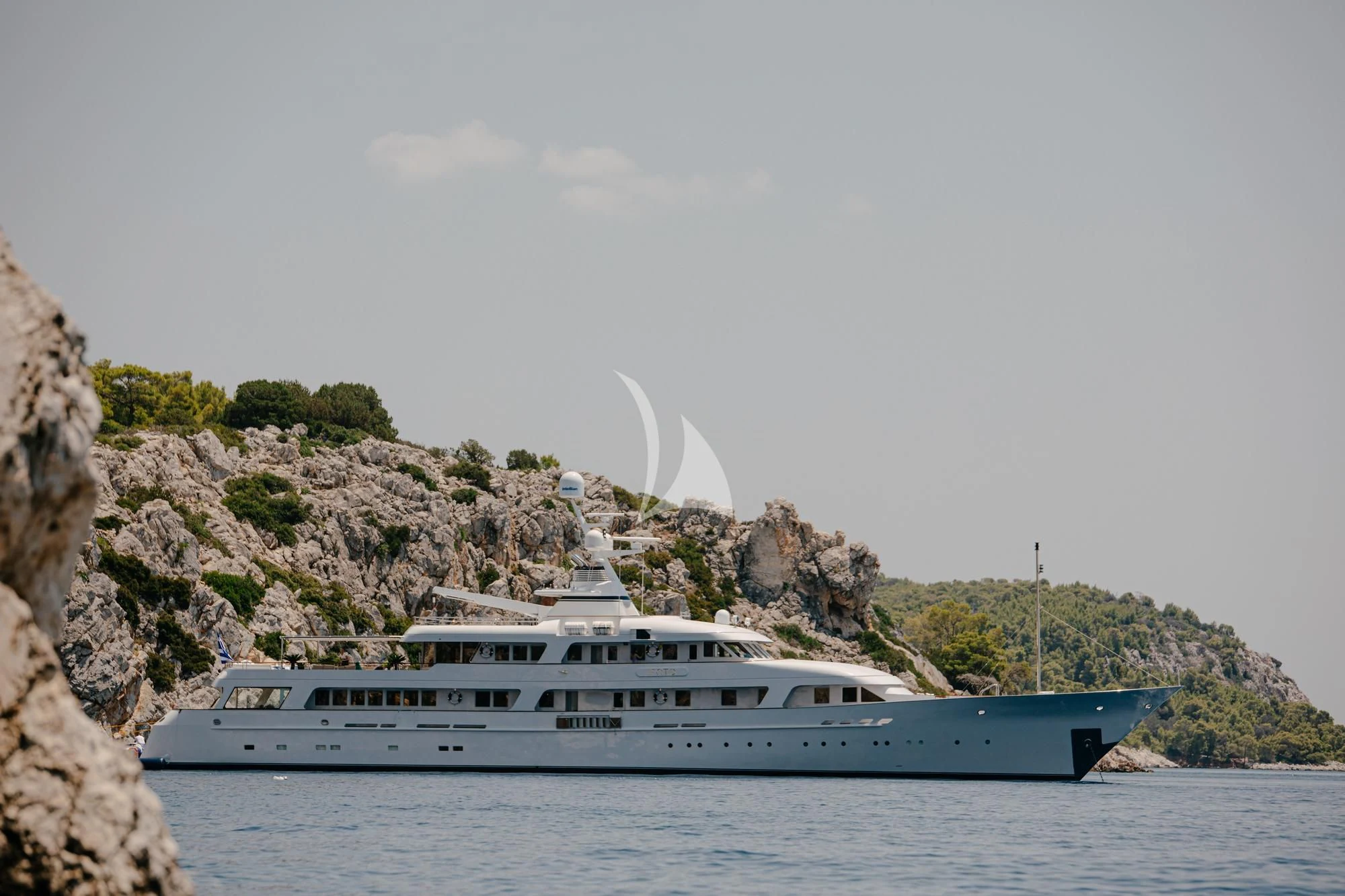a boat on the water aboard ITOTO Yacht for Charter