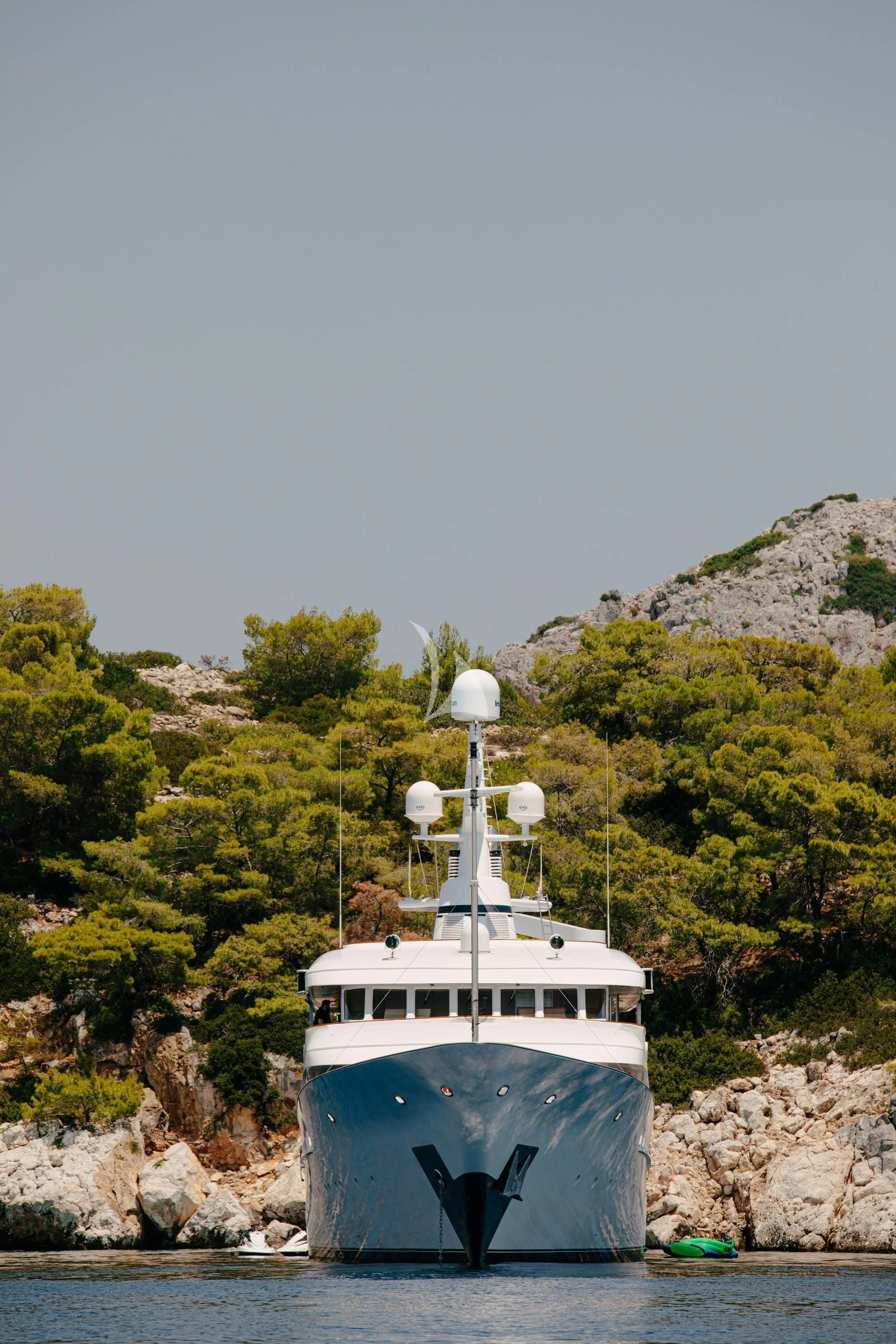 a boat on the water aboard ITOTO Yacht for Charter