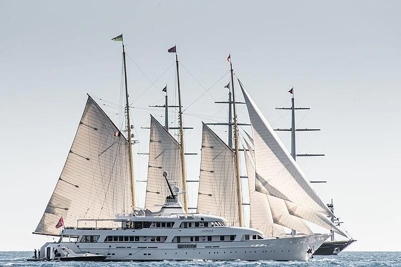 a boat on the water aboard ITOTO Yacht for Charter