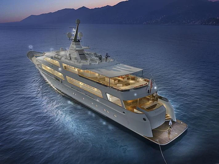 a ship in the water aboard ITOTO Yacht for Charter