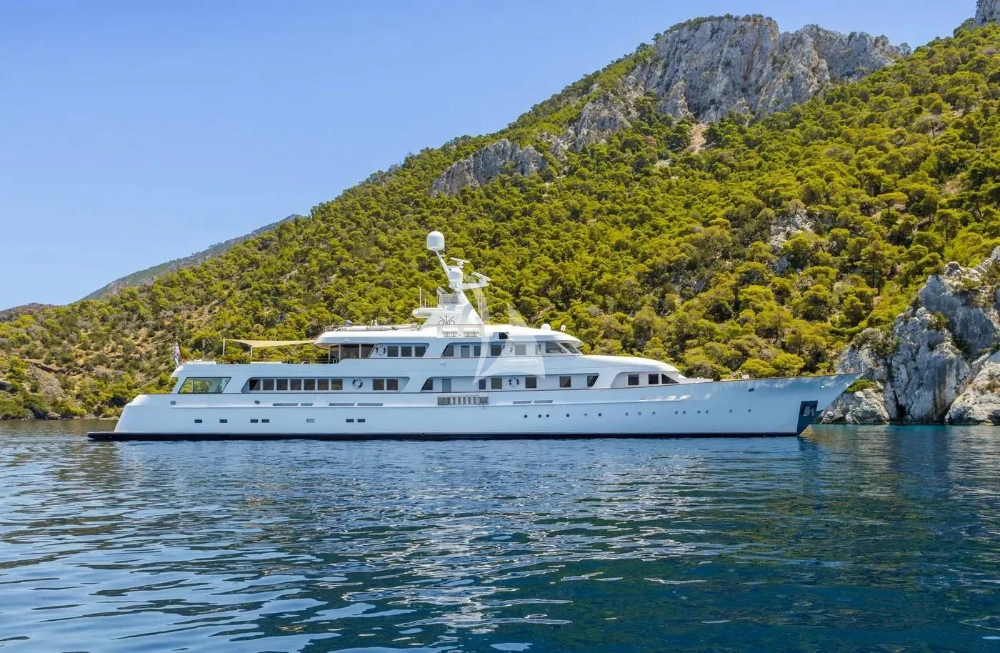 a boat on the water aboard ITOTO Yacht for Charter