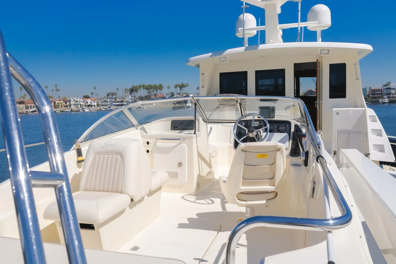 a boat on the water aboard AL DI LA Yacht for Sale