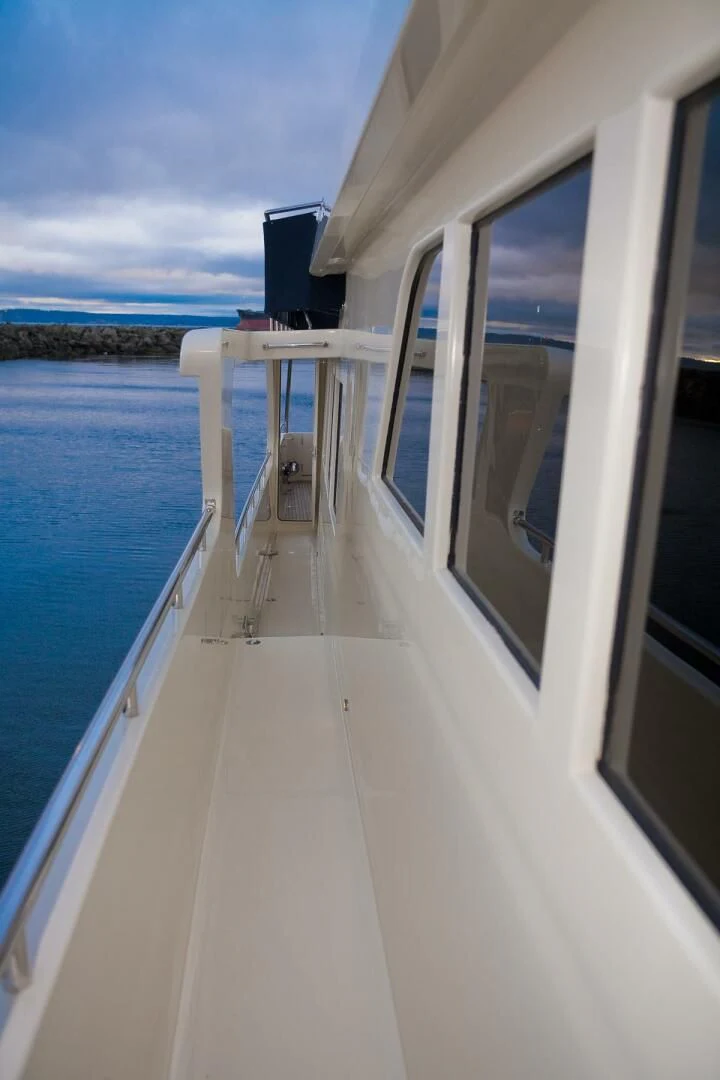 a boat on the water aboard AL DI LA Yacht for Sale