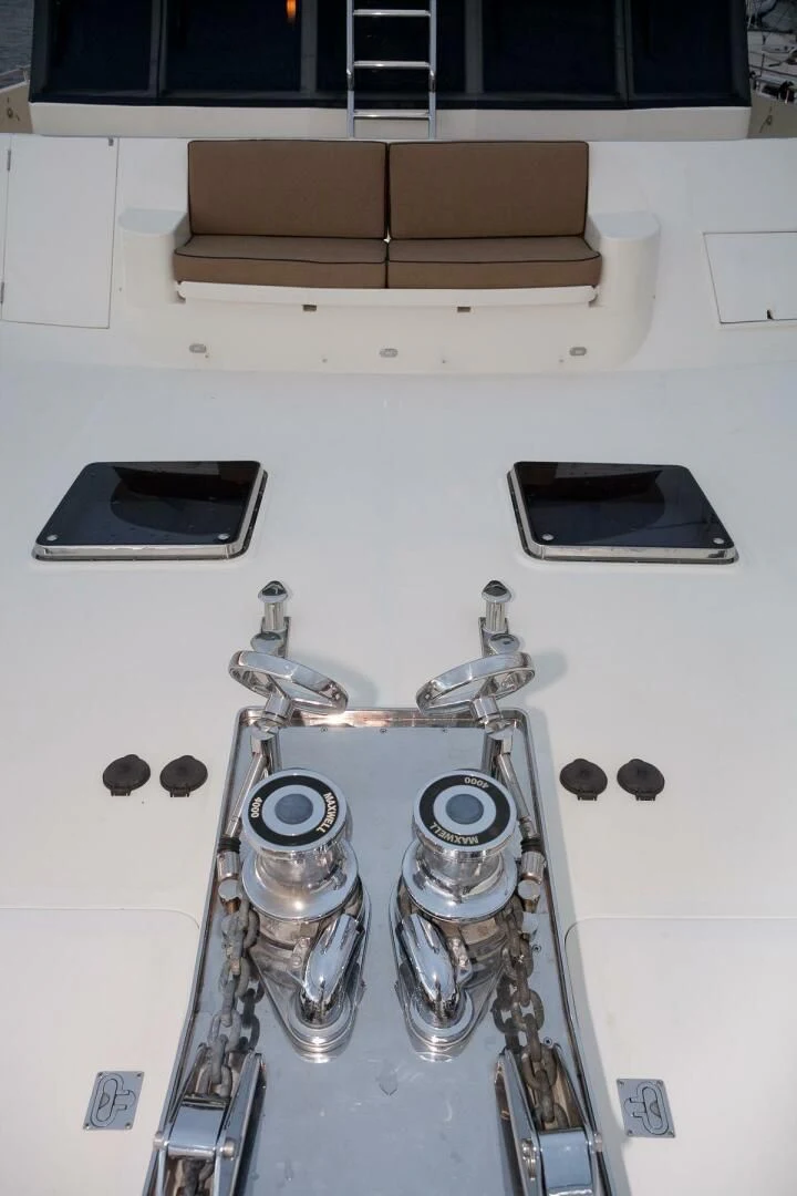 a machine with a screen aboard AL DI LA Yacht for Sale