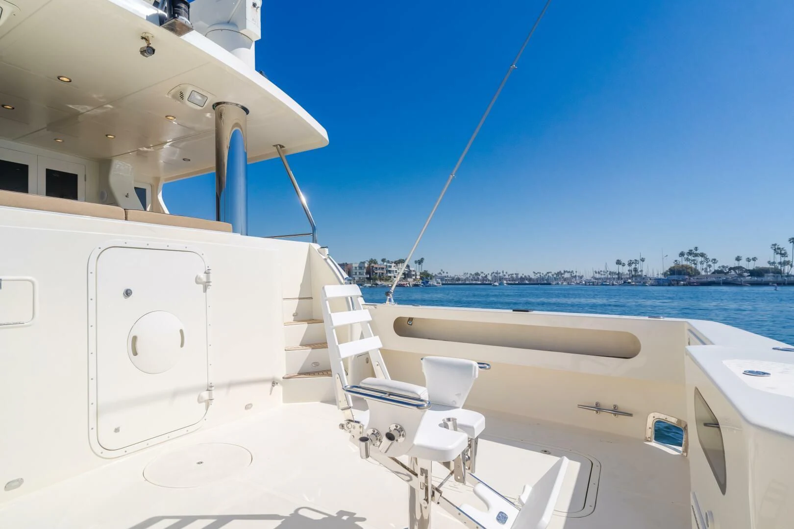 a boat on the water aboard AL DI LA Yacht for Sale