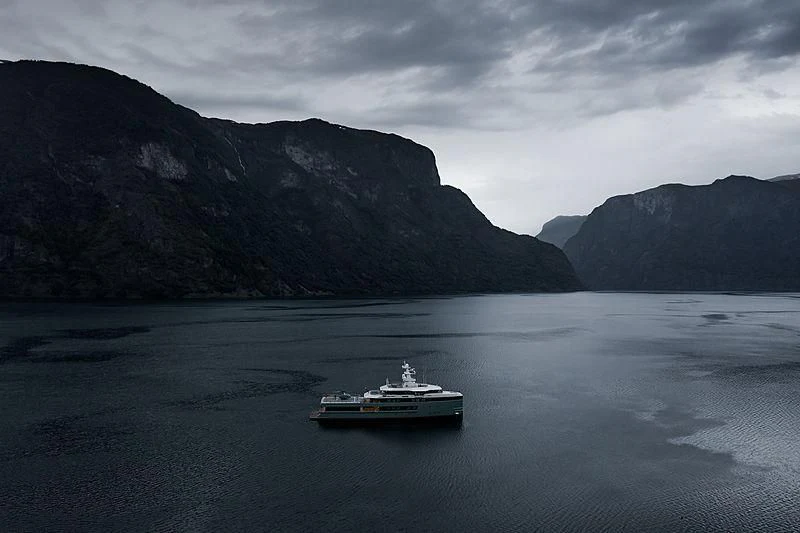 a boat on the water aboard ANAWA Yacht for Sale