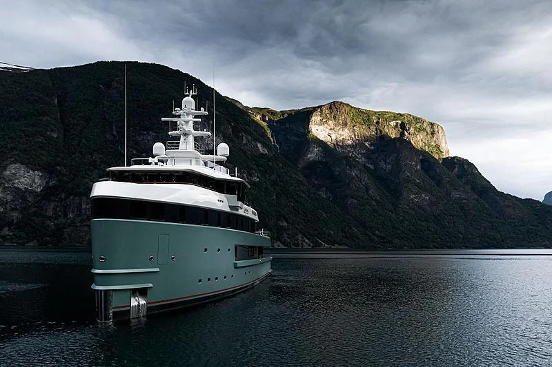 a boat on the water aboard ANAWA Yacht for Sale