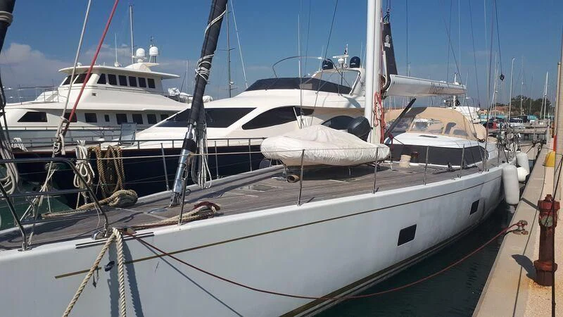a group of boats docked aboard MEDUSA Yacht for Sale