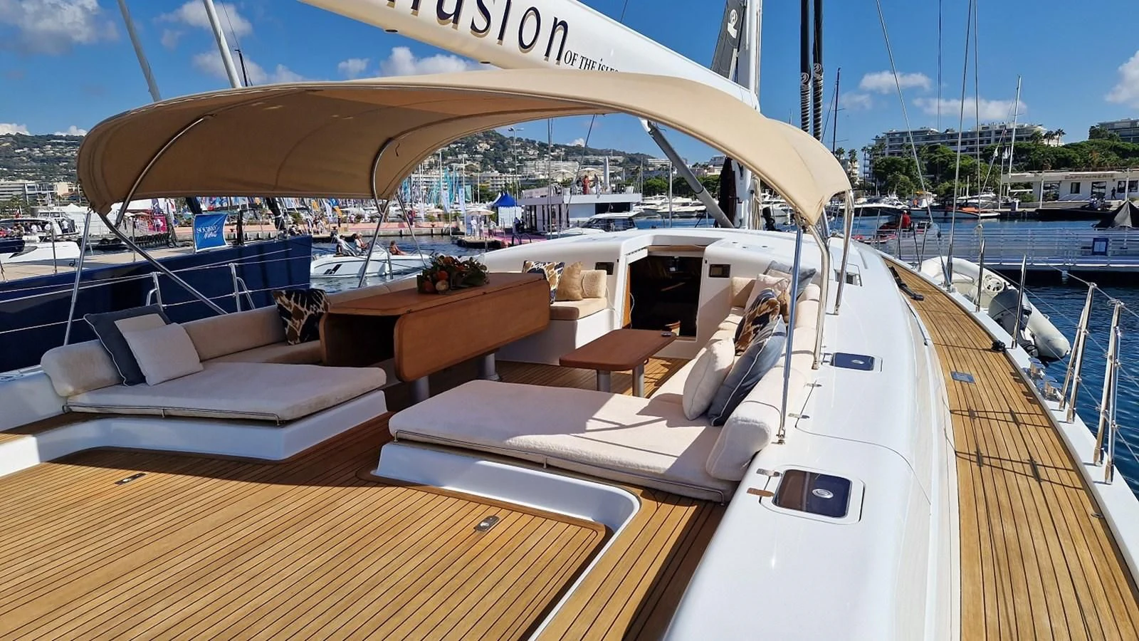 a boat on the water aboard MEDUSA Yacht for Sale