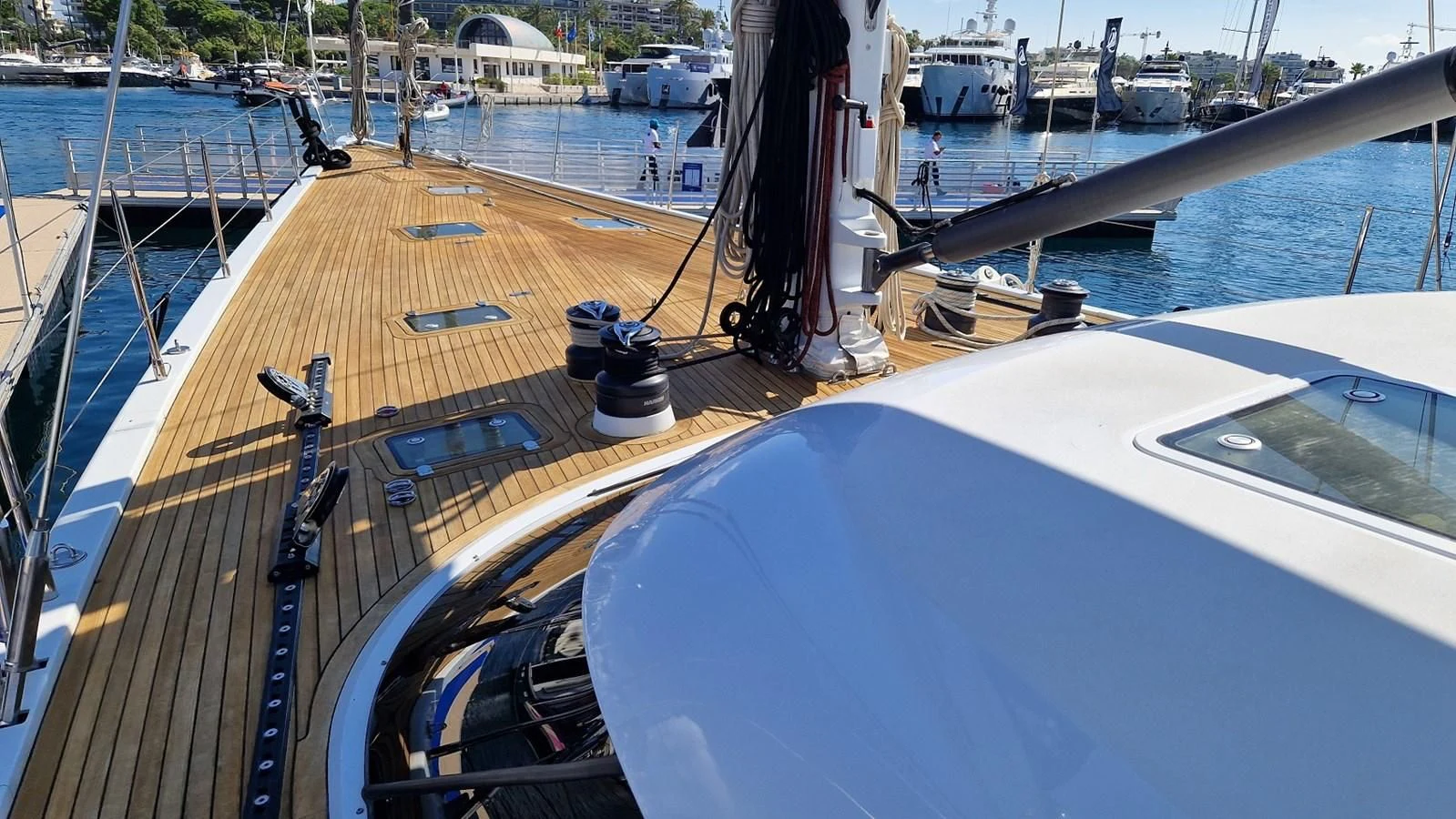 a boat on the water aboard MEDUSA Yacht for Sale