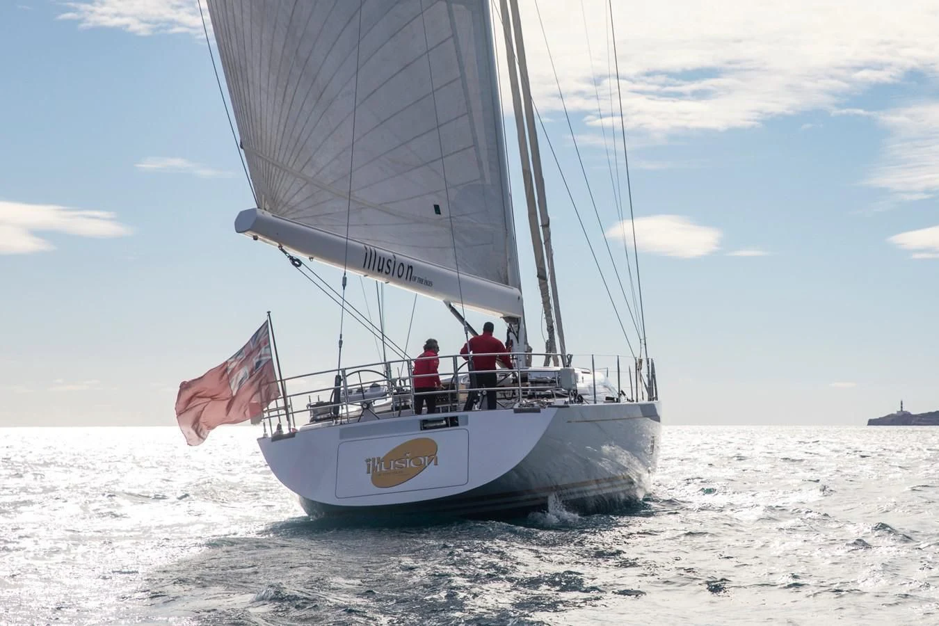 a boat sailing on the sea aboard MEDUSA Yacht for Sale