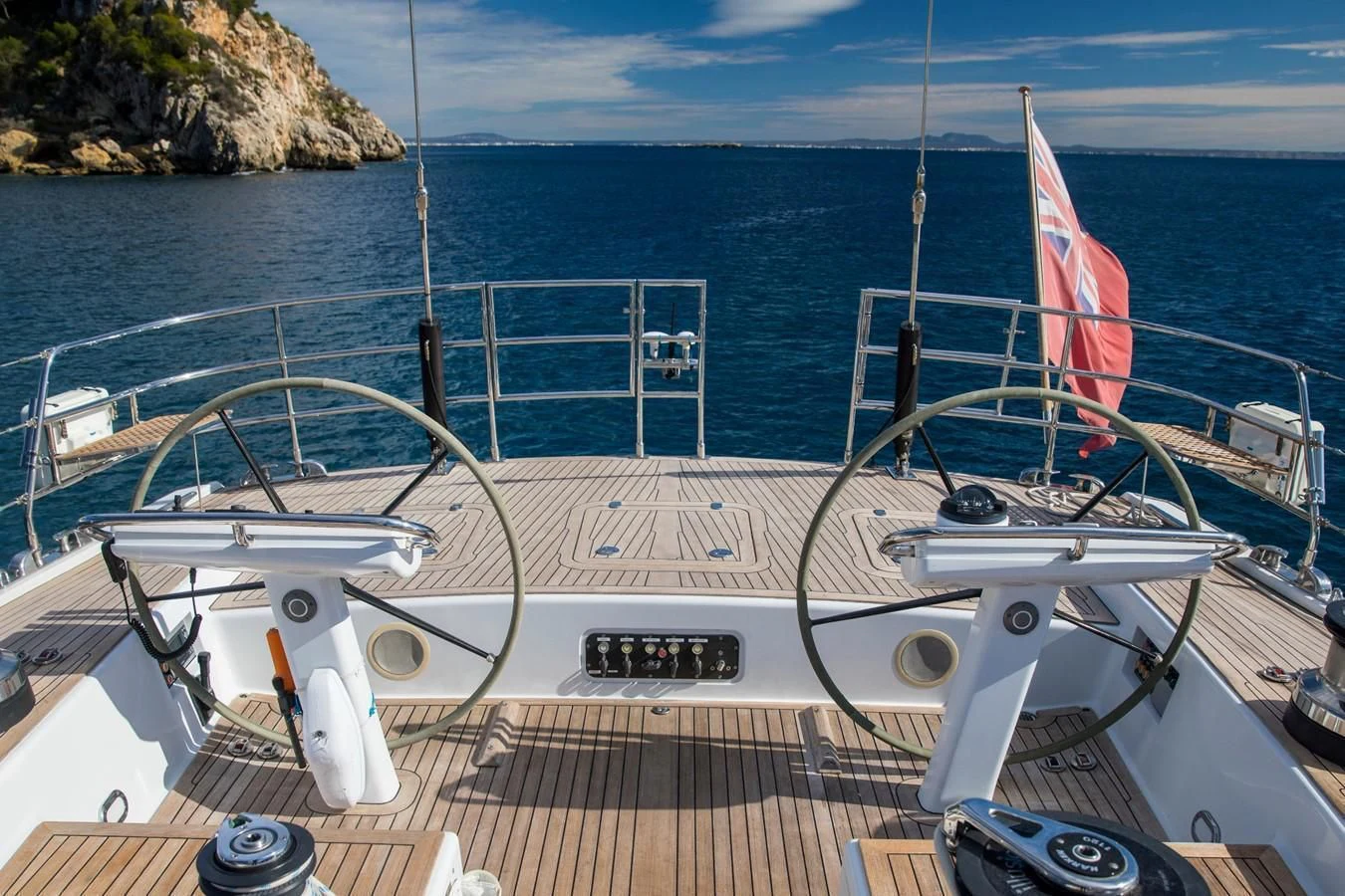 a boat on the water aboard MEDUSA Yacht for Sale
