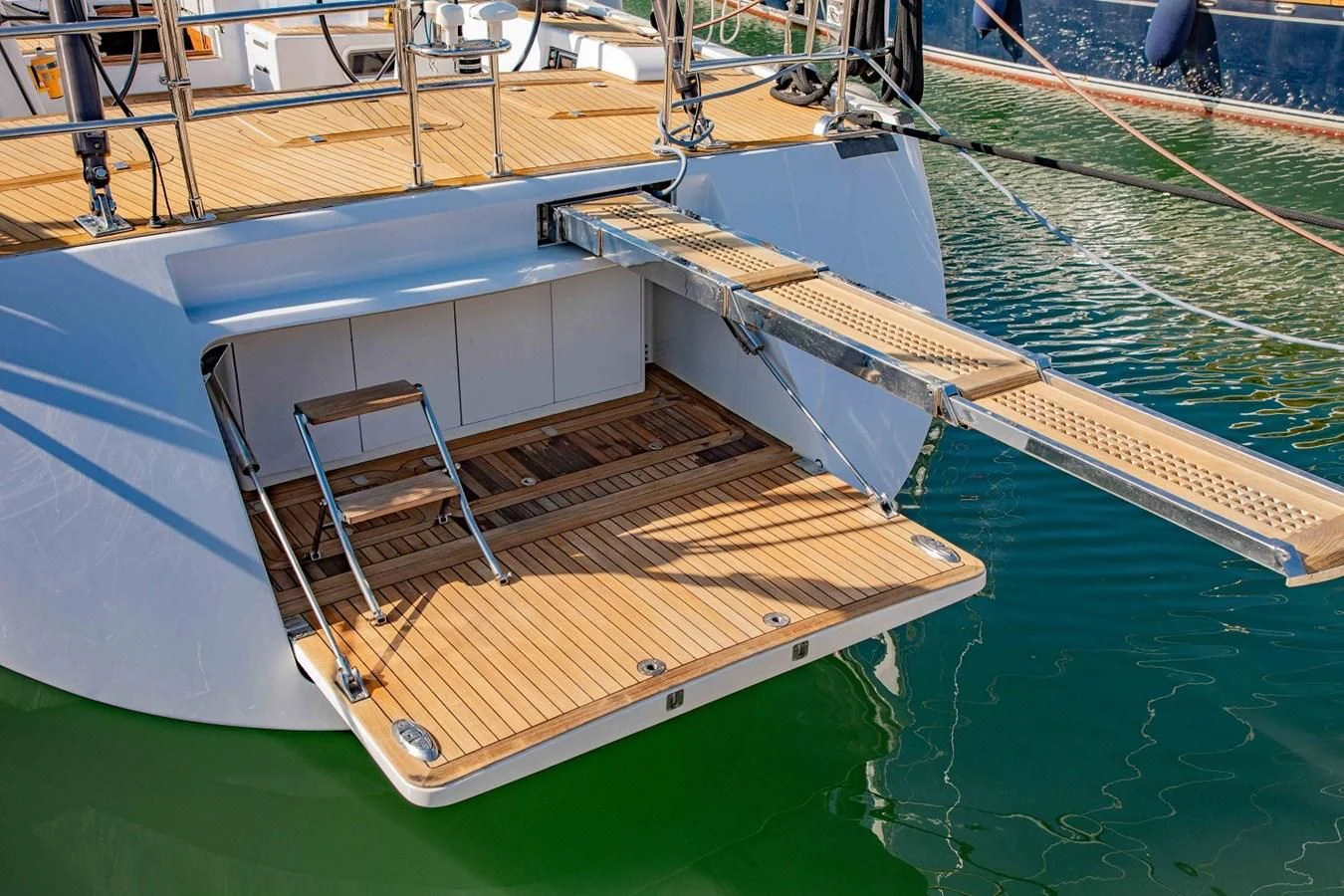 a boat on the water aboard MEDUSA Yacht for Sale