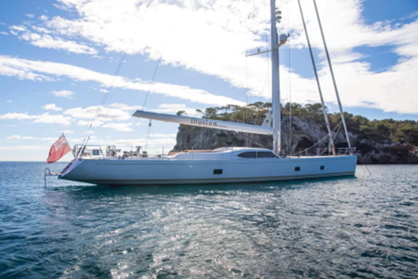 a boat in the water aboard MEDUSA Yacht for Sale