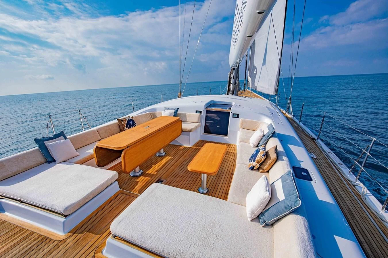 a boat on the water aboard MEDUSA Yacht for Sale