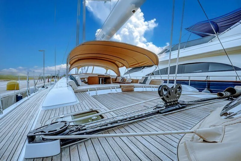 a boat on the water aboard MEDUSA Yacht for Sale