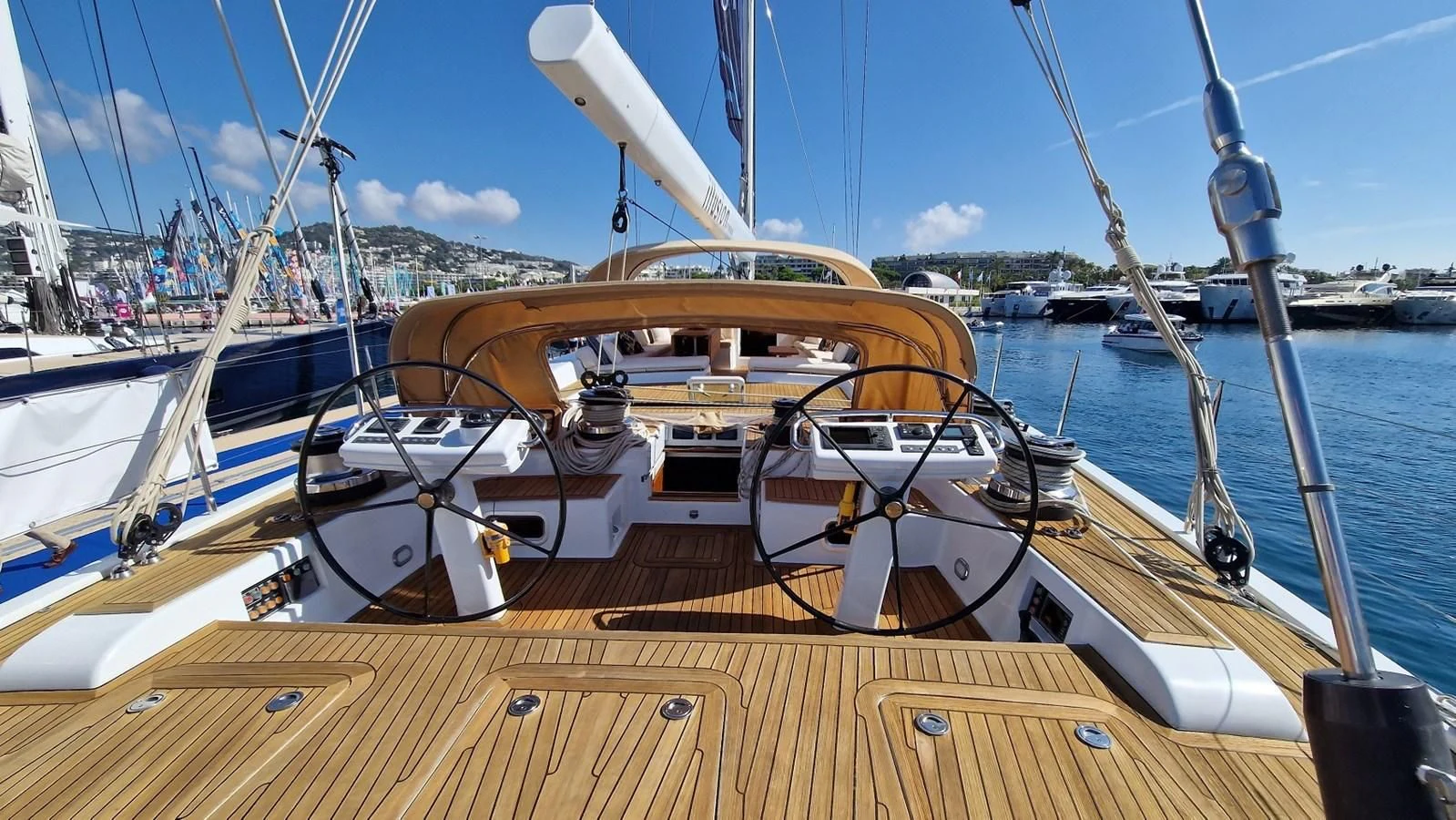 a boat on the water aboard MEDUSA Yacht for Sale