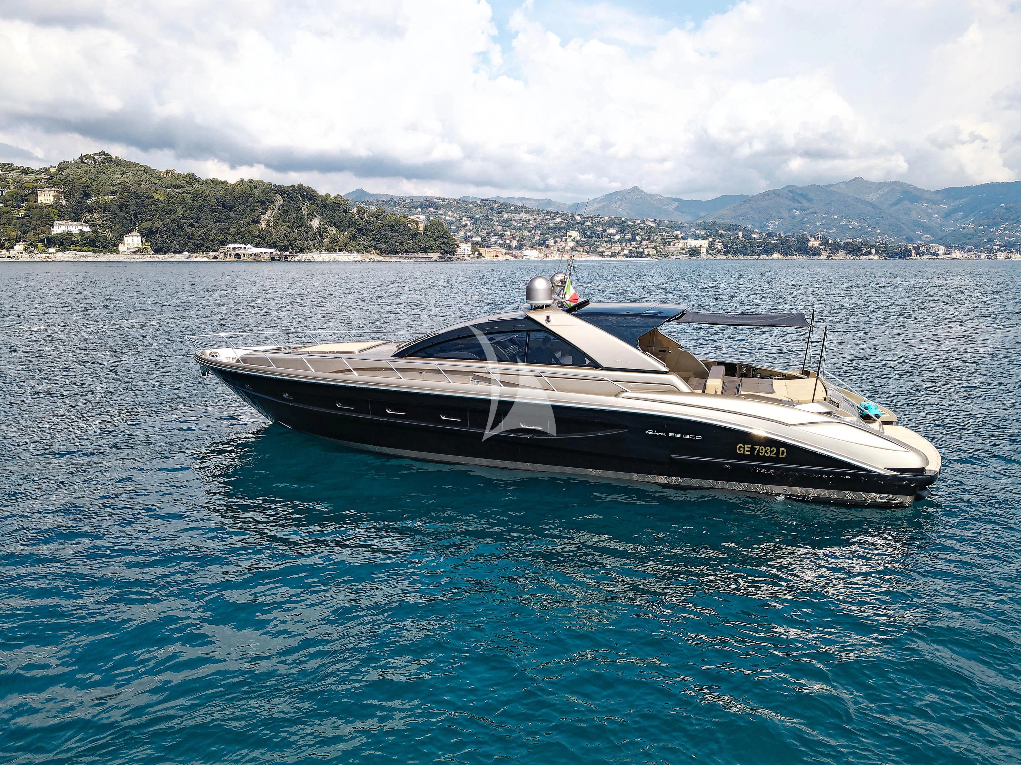 a boat in the water aboard ALTER EGO Yacht for Sale