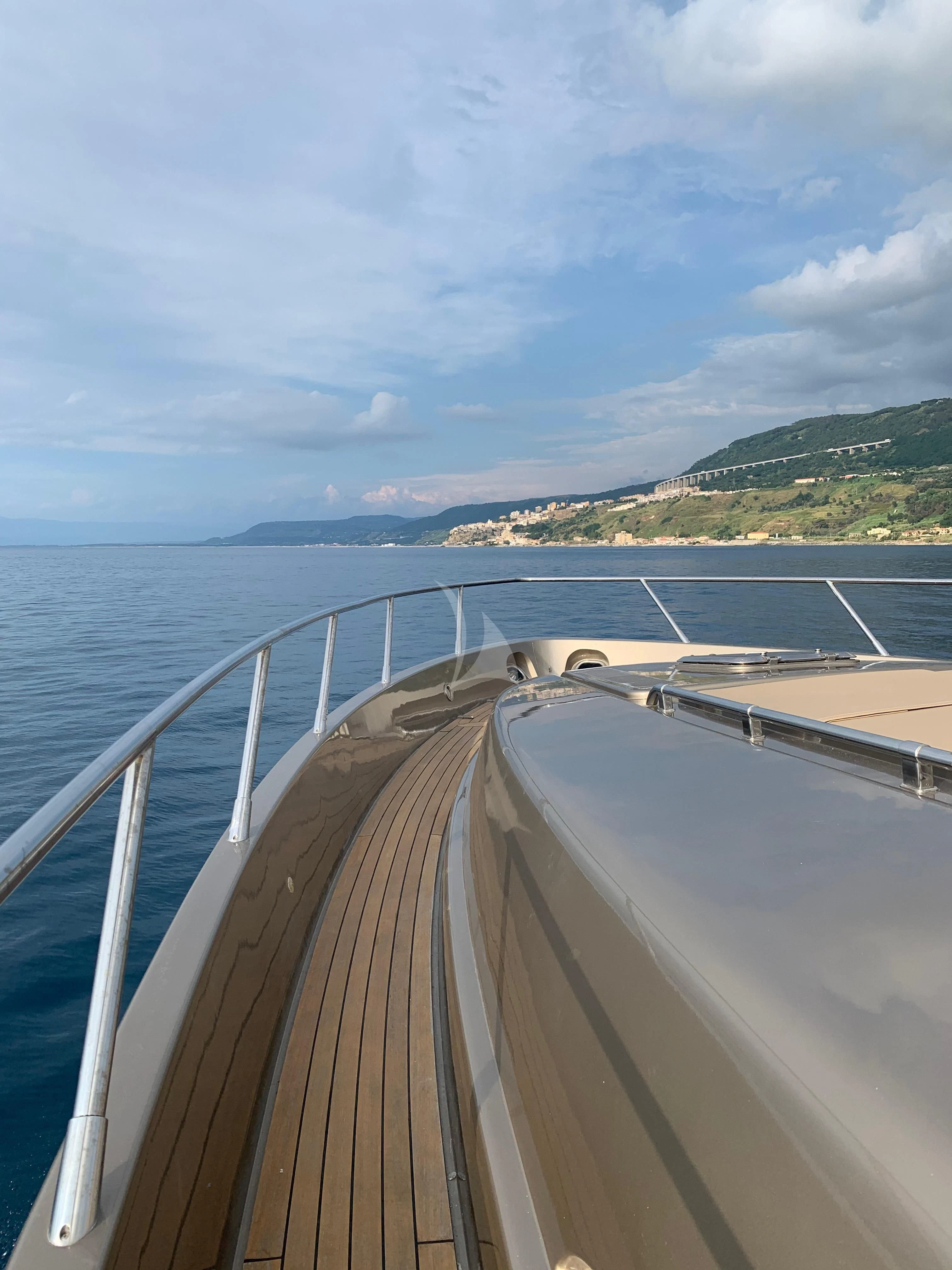 a large boat on a body of water aboard ALTER EGO Yacht for Sale