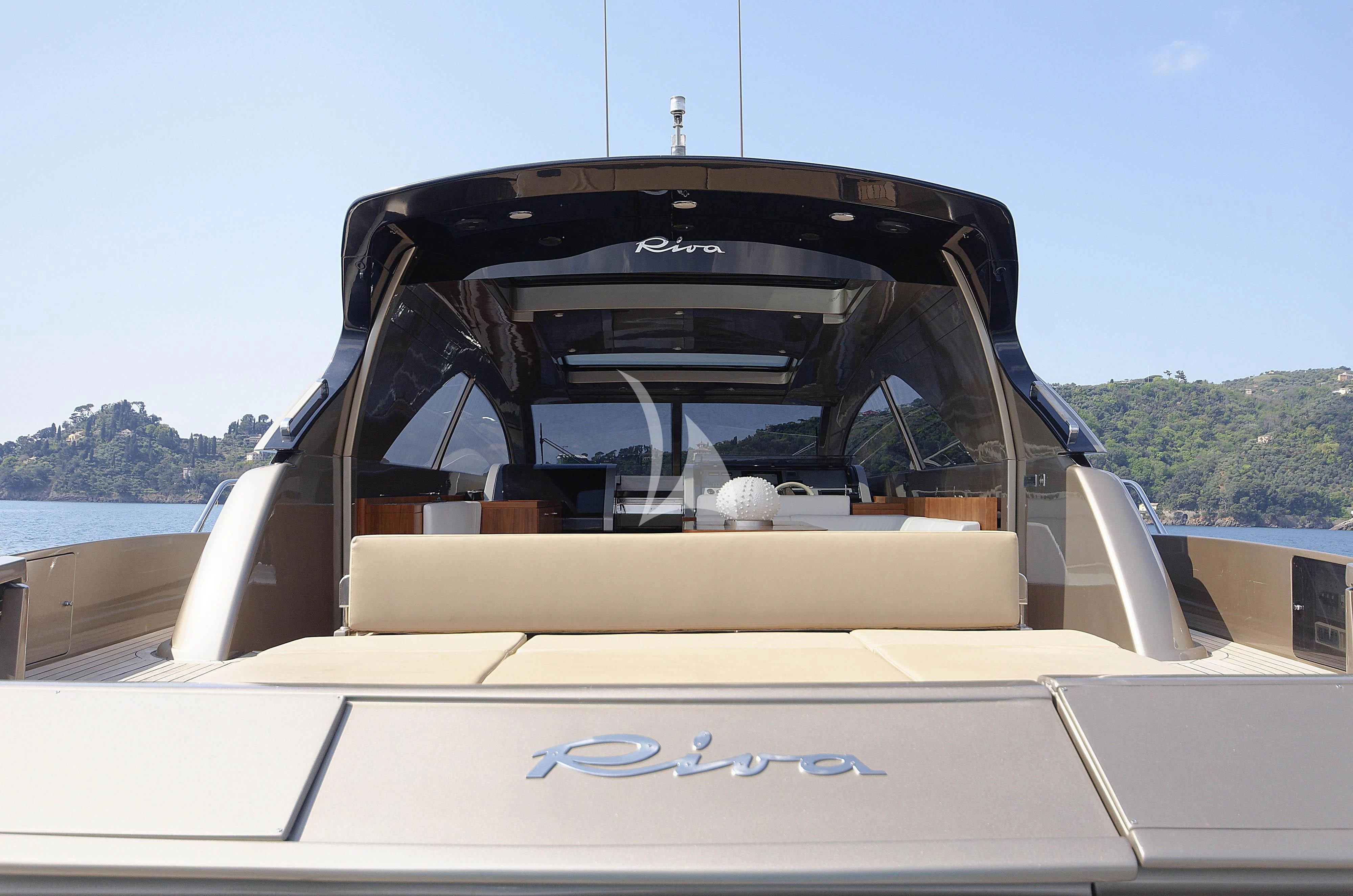 a car with a door open aboard ALTER EGO Yacht for Sale