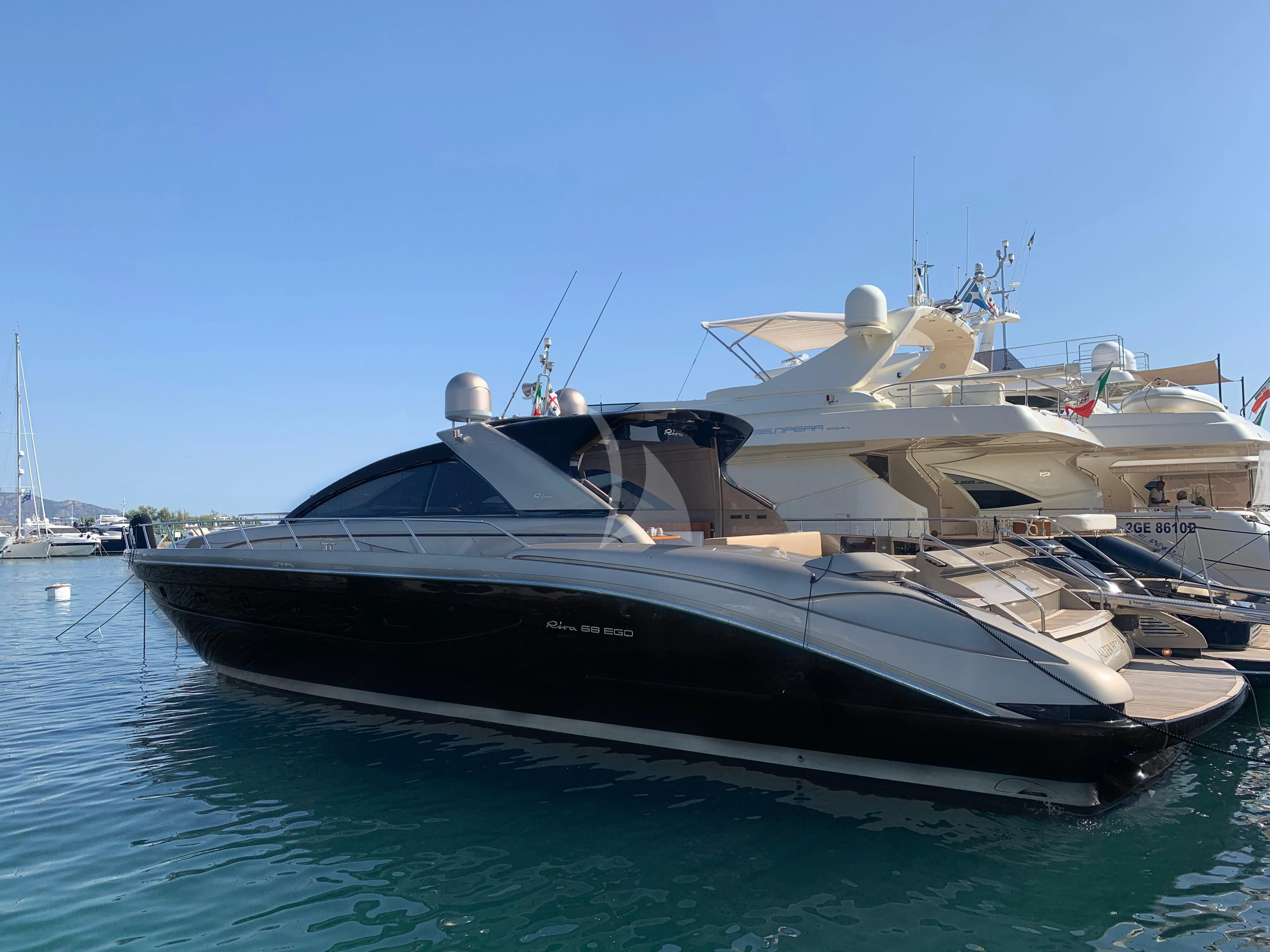 a boat in the water aboard ALTER EGO Yacht for Sale