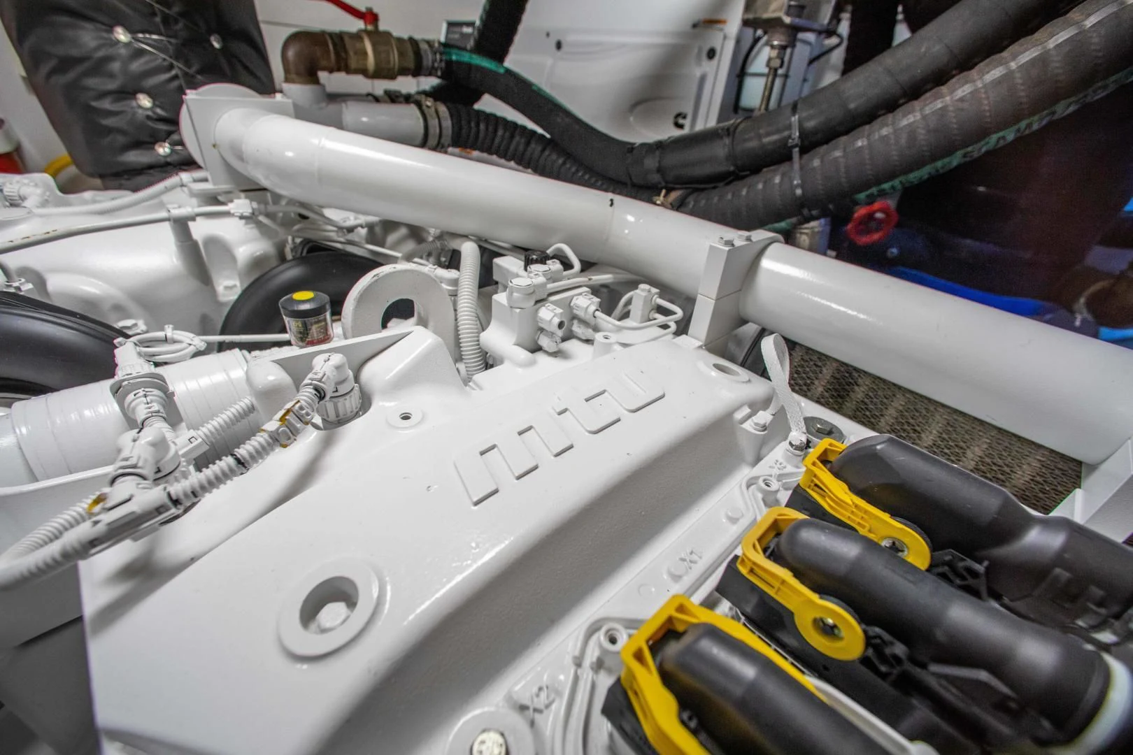 a machine with a metal handle aboard KIYOMIZU Yacht for Sale