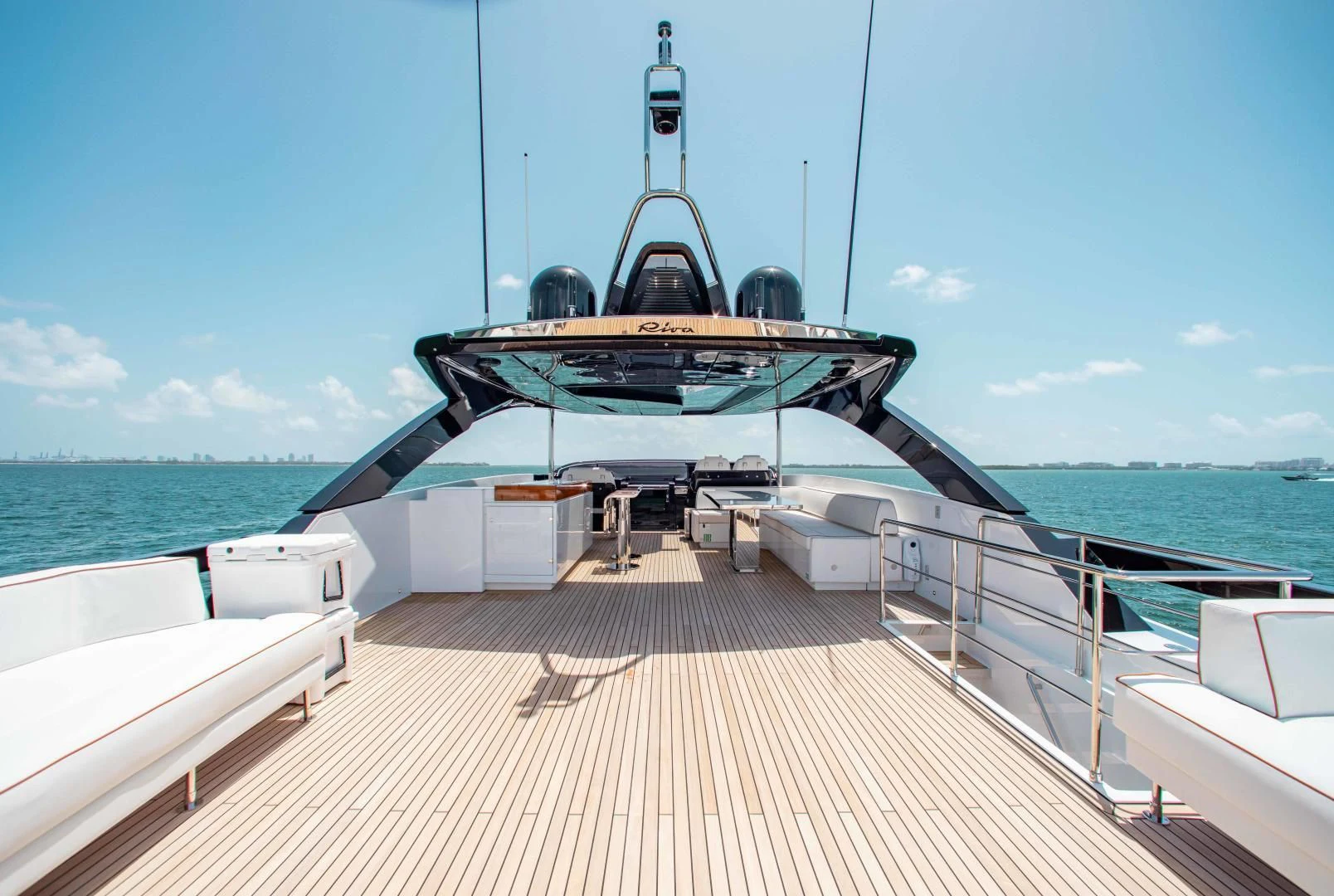 a boat on a boat aboard KIYOMIZU Yacht for Sale