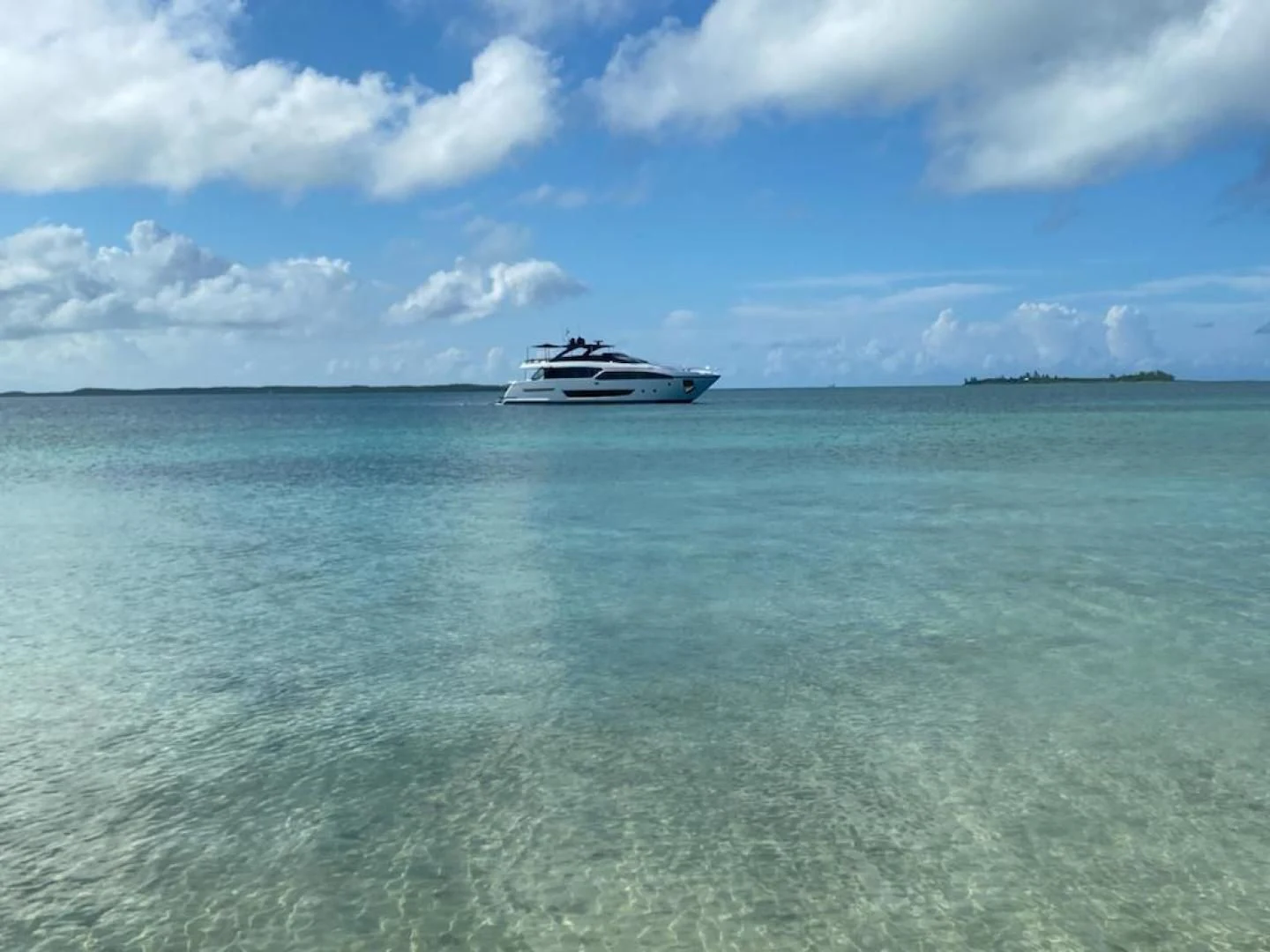 a boat in the water aboard KIYOMIZU Yacht for Sale