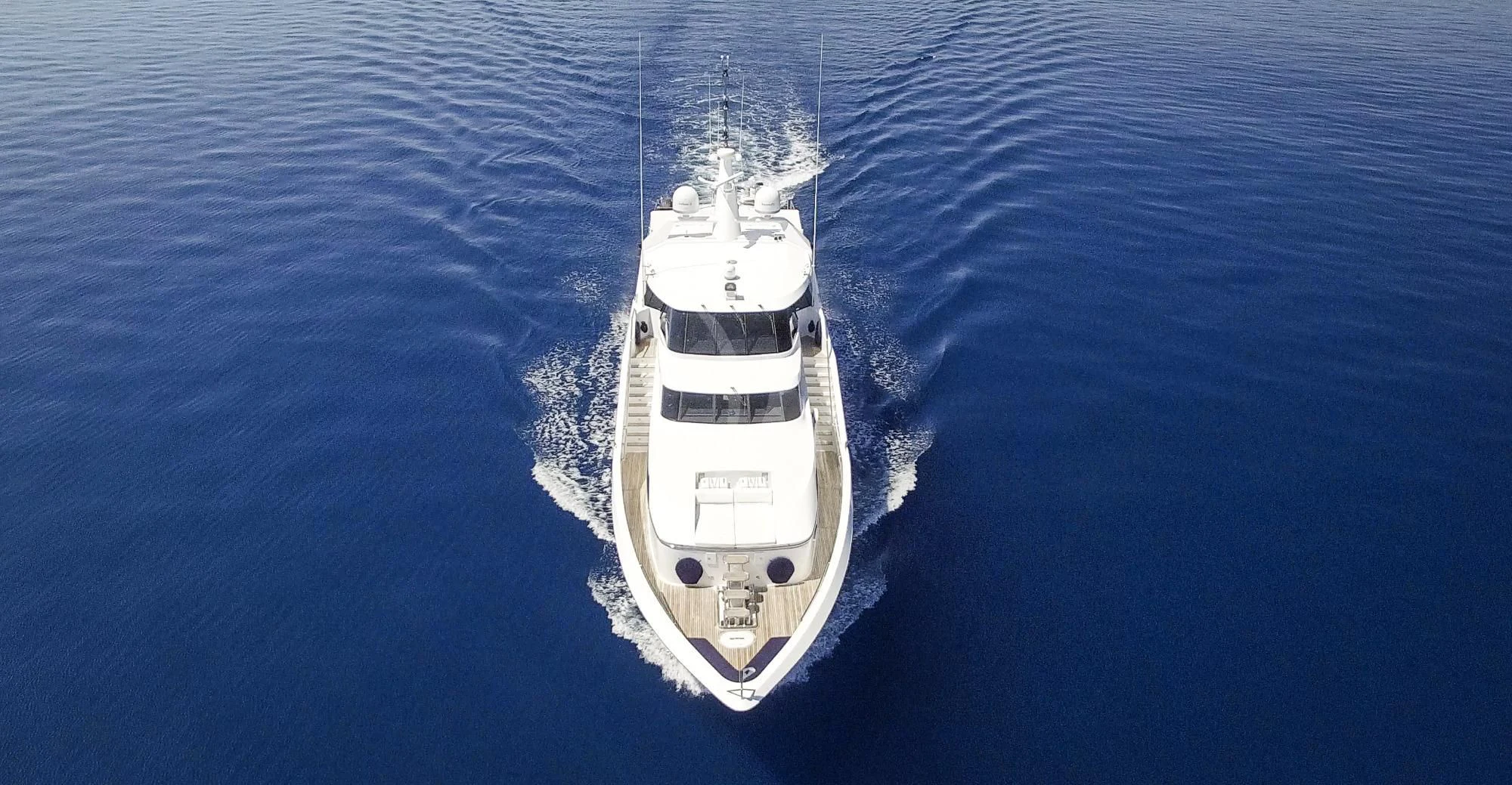 a ship in the water aboard FLYING FISH Yacht for Sale