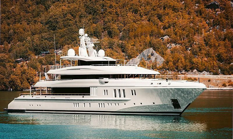 a boat on the water aboard DYTAN Yacht for Sale