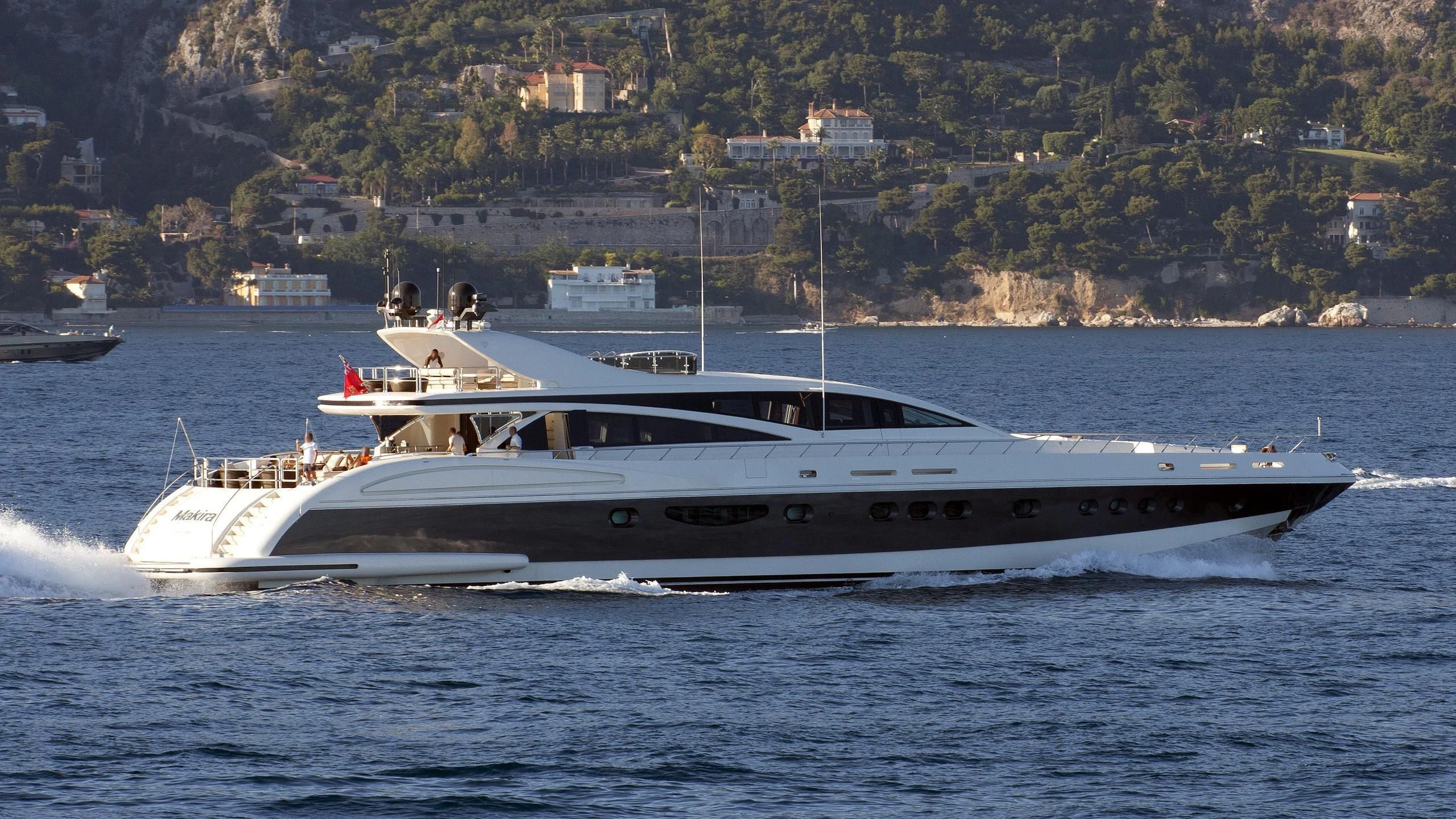 a boat on the water aboard ANTELOPE III Yacht for Sale