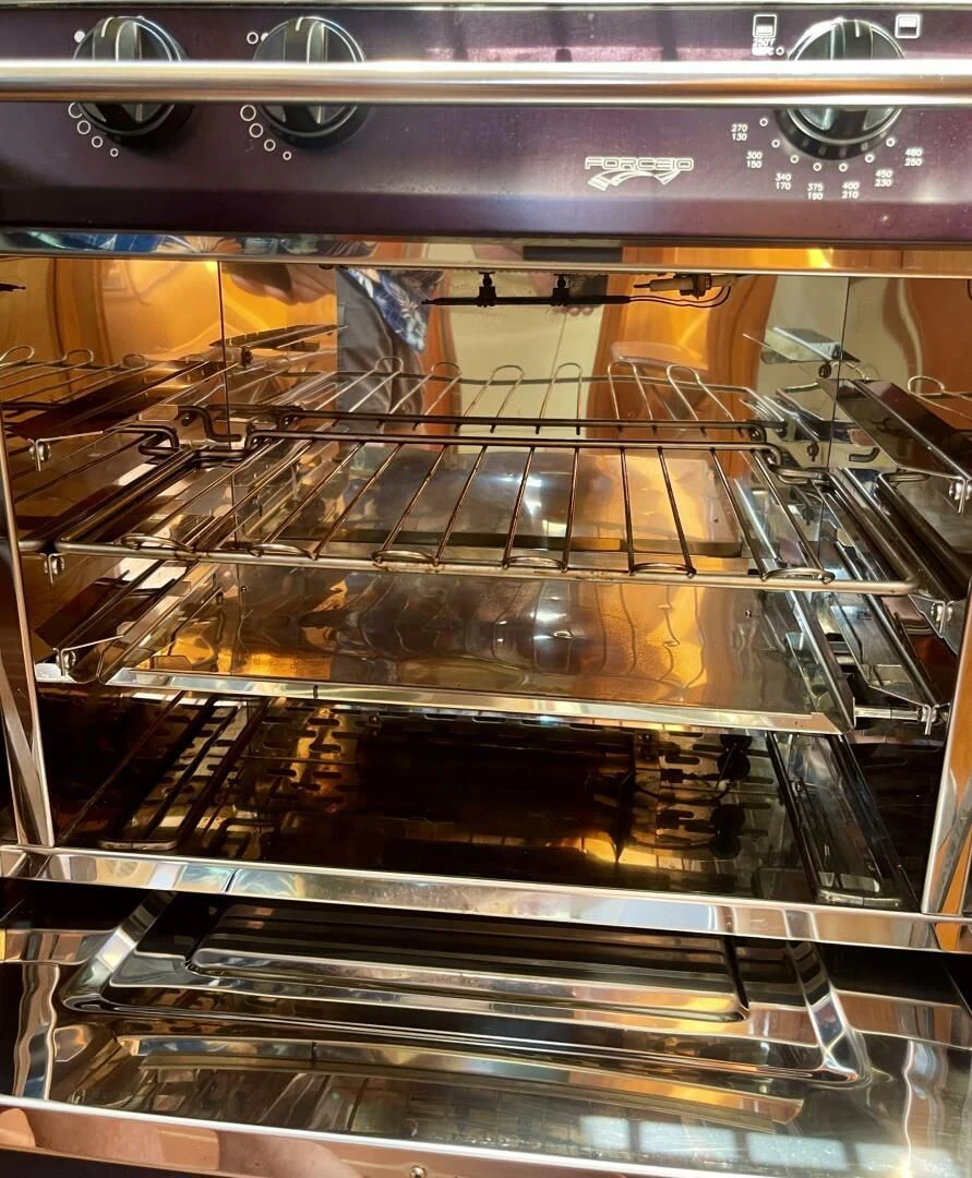 a machine inside a building aboard ANDIAMO Yacht for Sale