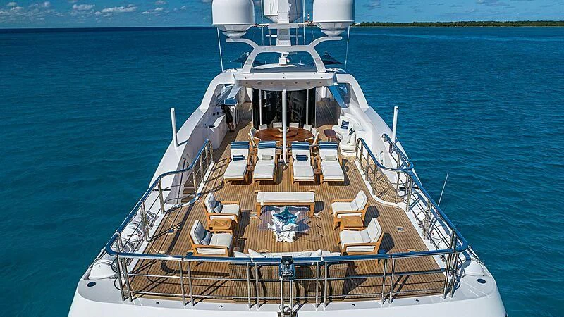 a boat on the water aboard ANDIAMO Yacht for Sale