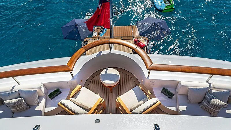 a boat on the water aboard ANDIAMO Yacht for Sale